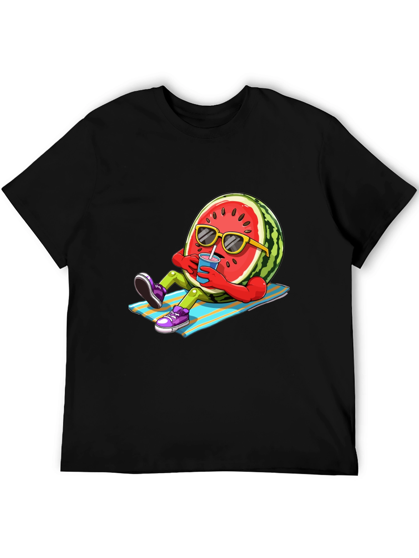 Cool Watermelon T-Shirt - Summer Vibes