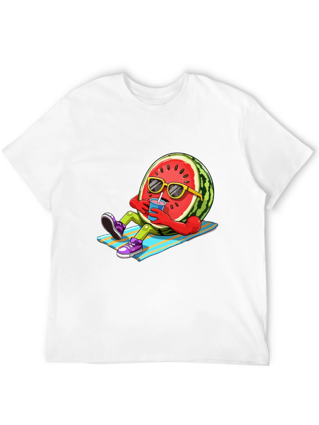 Cool Watermelon T-Shirt - Summer Vibes