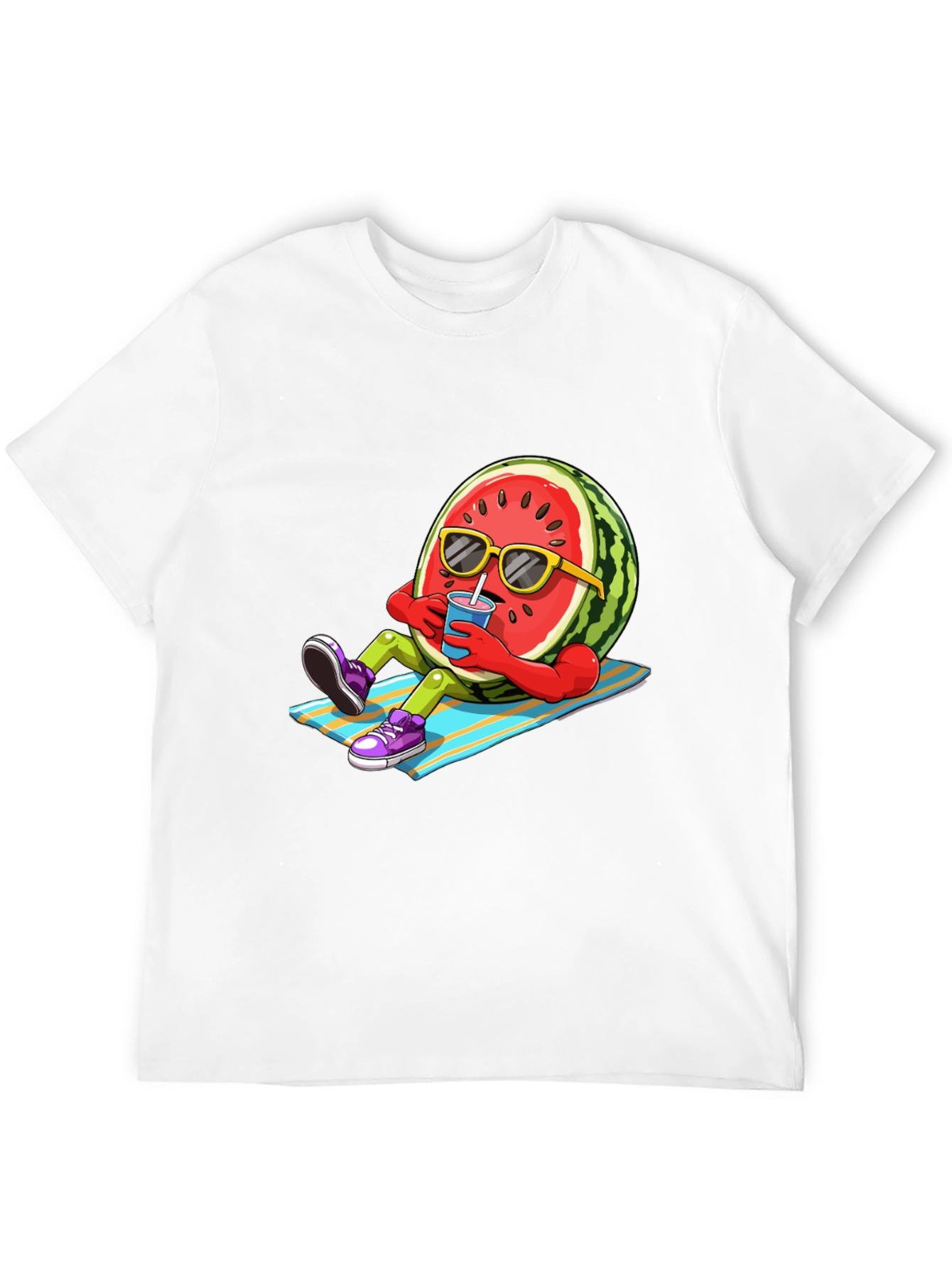 Cool Watermelon T-Shirt - Summer Vibes