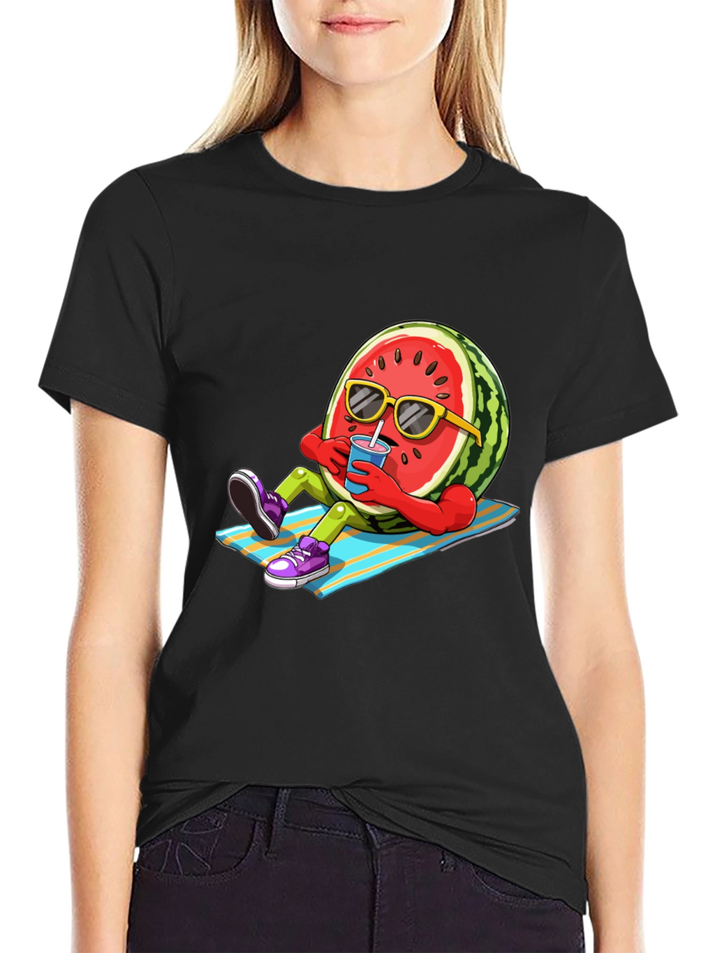 Cool Watermelon T-Shirt - Summer Vibes