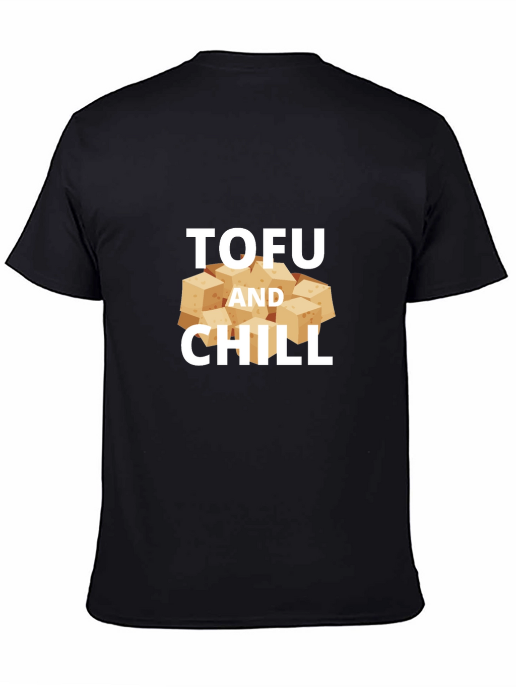 Tofu and Chill Graphic Tee - Casual Comfort