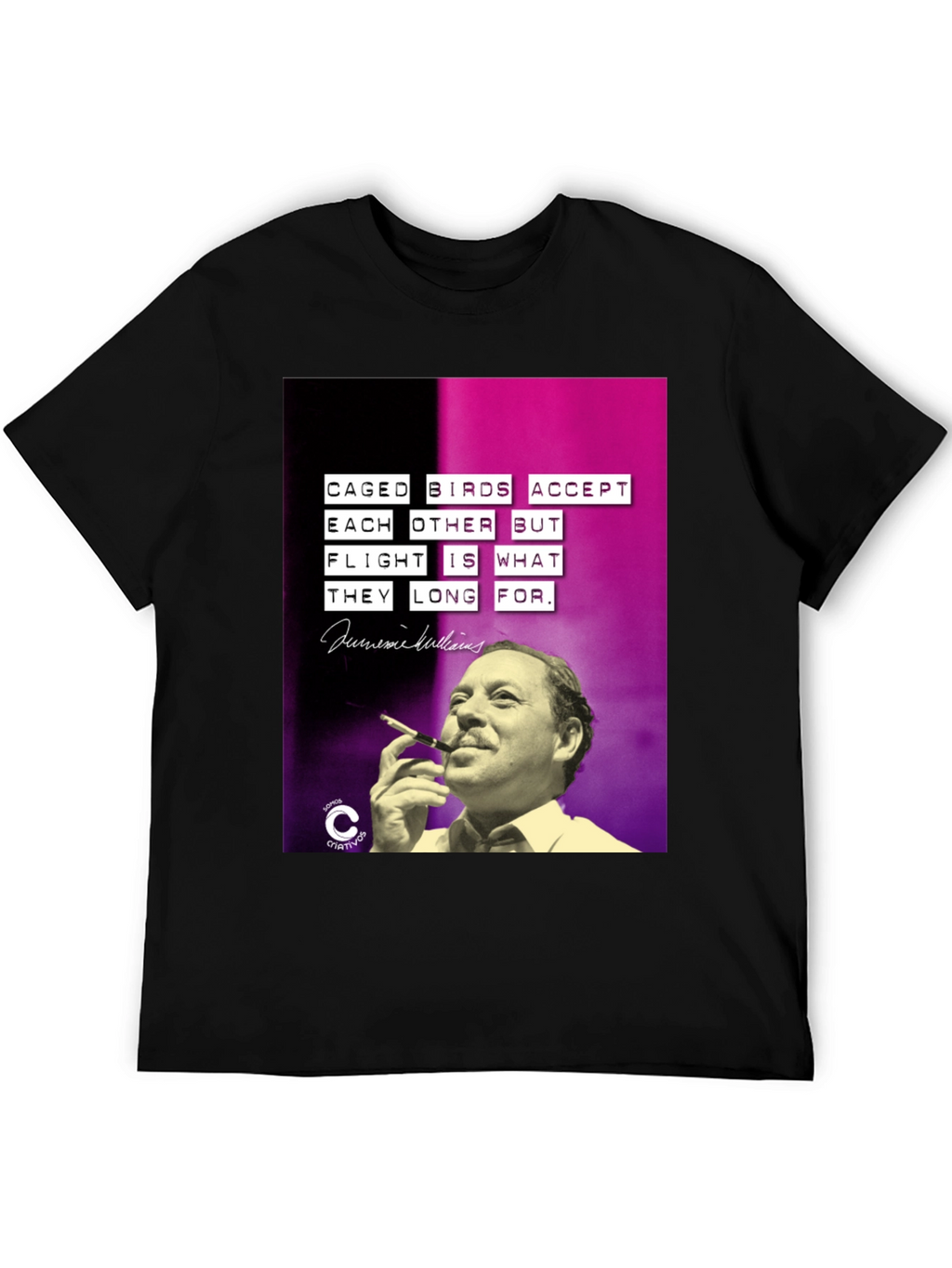 Caged Birds T-Shirt - Jaime Sabines Quote Tee