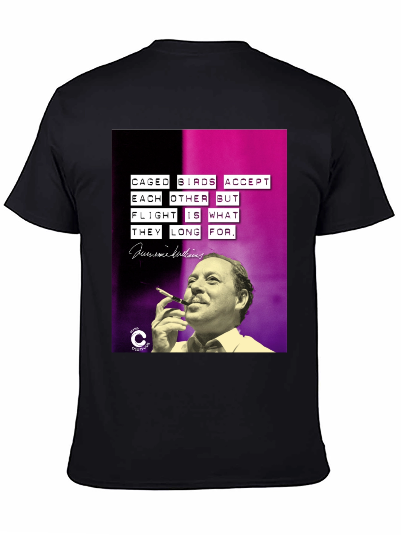 Caged Birds T-Shirt - Jaime Sabines Quote Tee