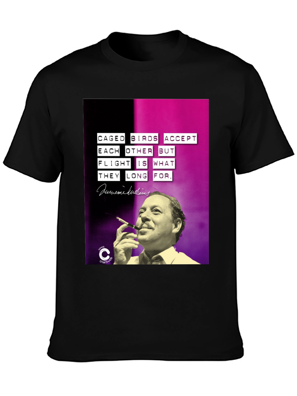 Caged Birds T-Shirt - Jaime Sabines Quote Tee