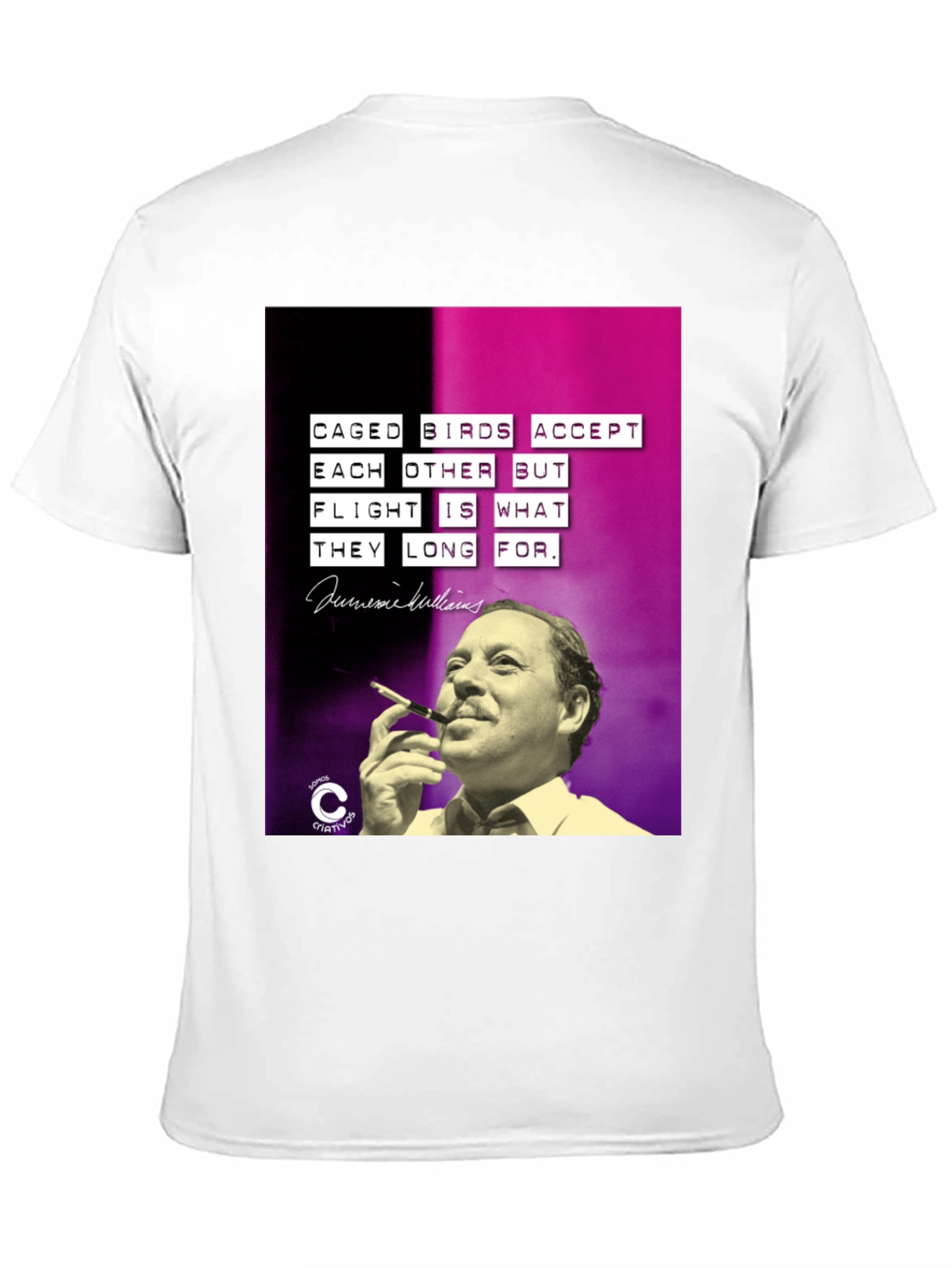 Caged Birds T-Shirt - Jaime Sabines Quote Tee
