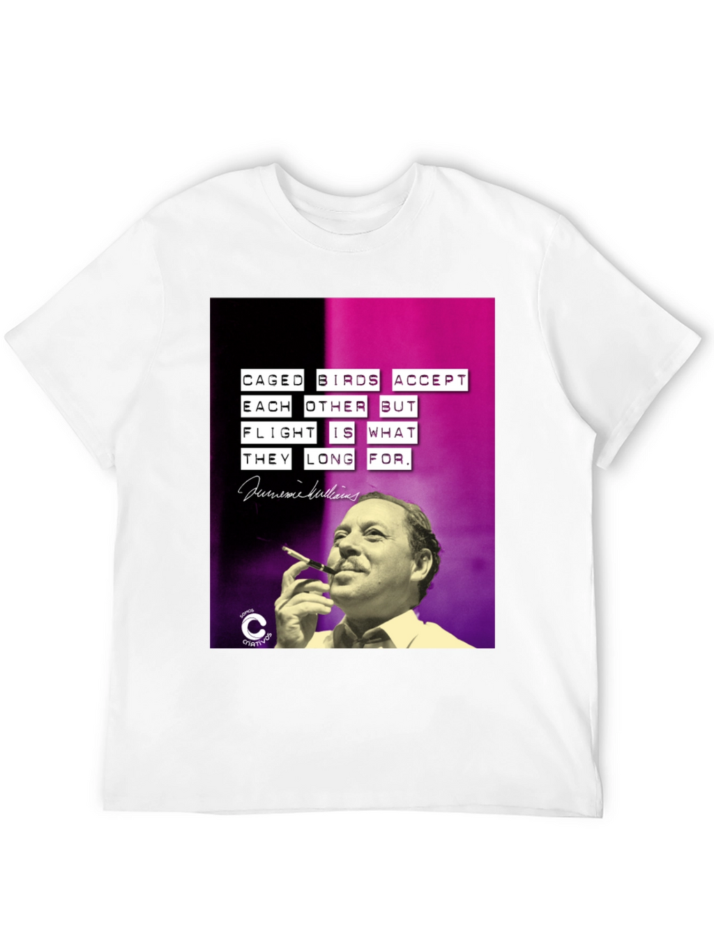 Caged Birds T-Shirt - Jaime Sabines Quote Tee