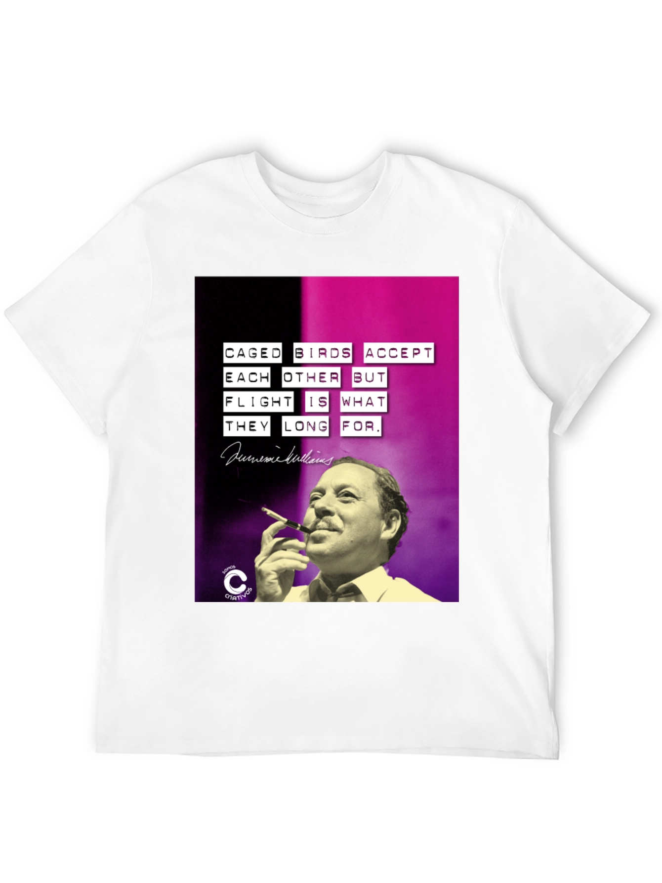 Caged Birds T-Shirt - Jaime Sabines Quote Tee