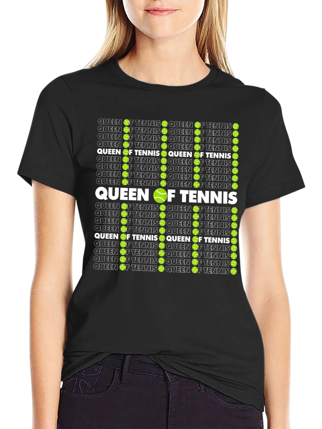 Queen of Tennis Graphic Tee
