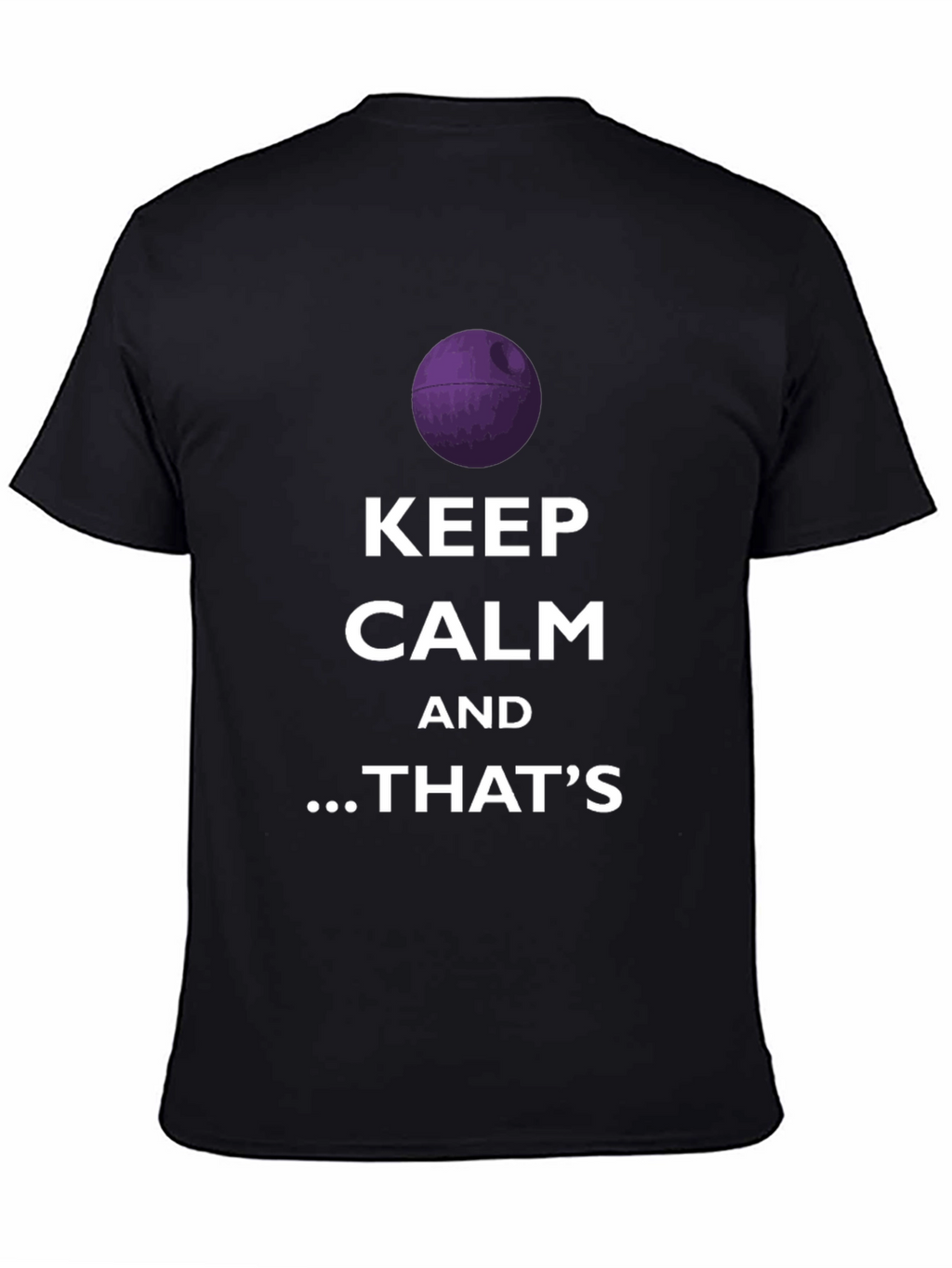 Keep Calm Death Star Graphic T-Shirt