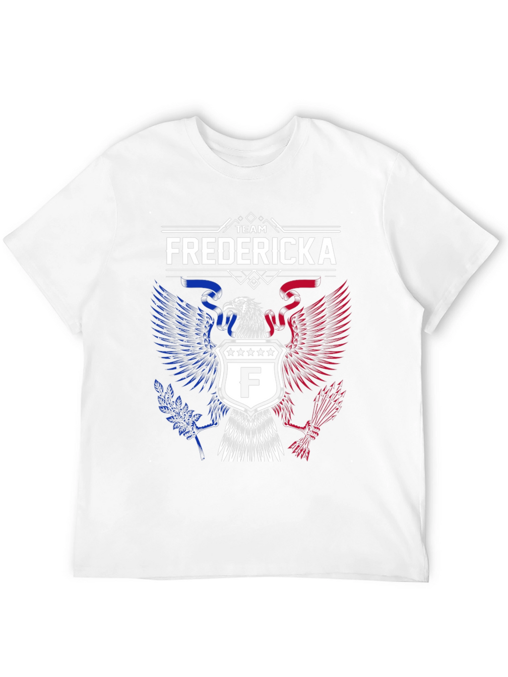 Team Fredericka Patriotic Eagle Crest T-Shirt