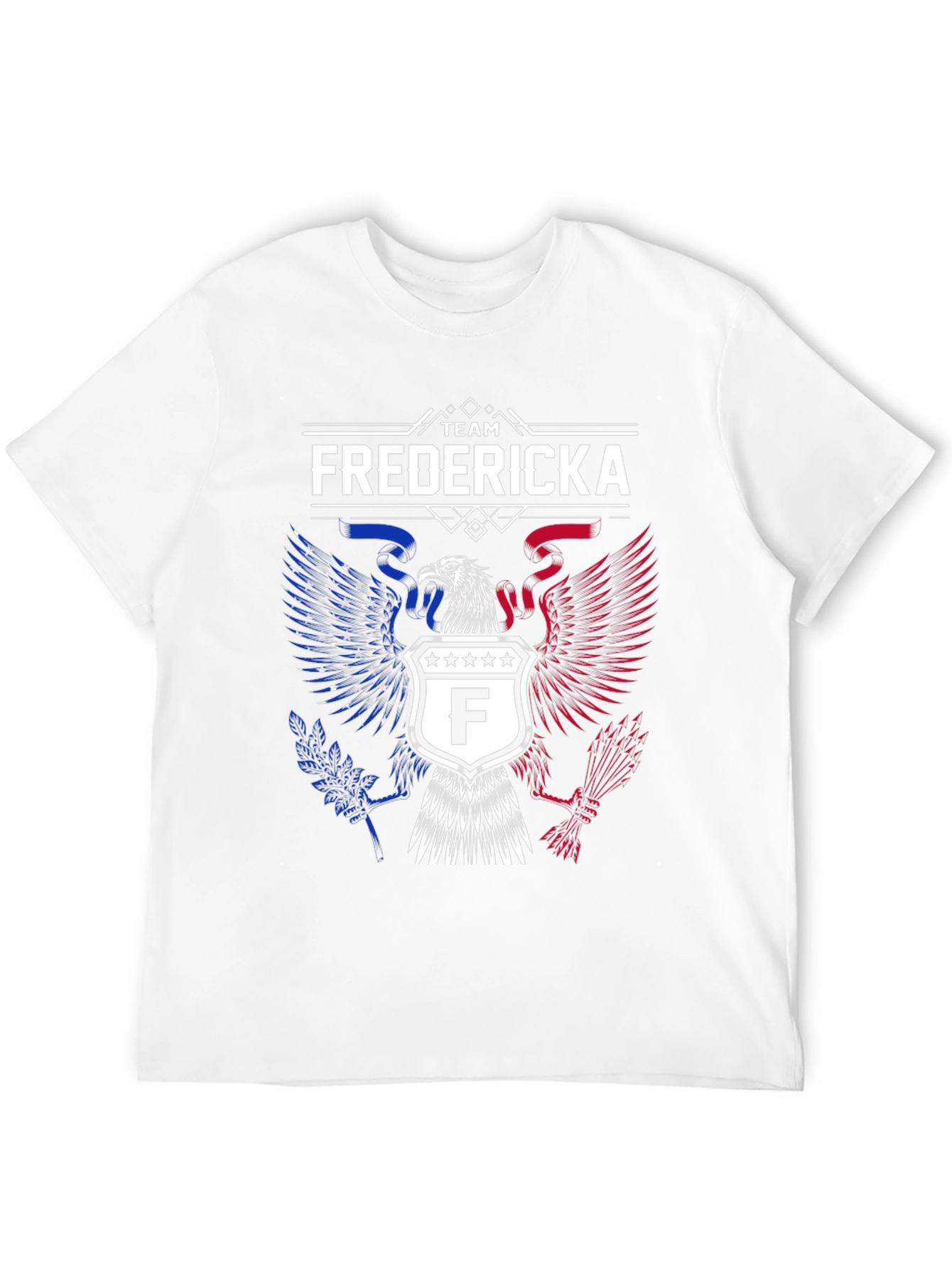 Team Fredericka Patriotic Eagle Crest T-Shirt