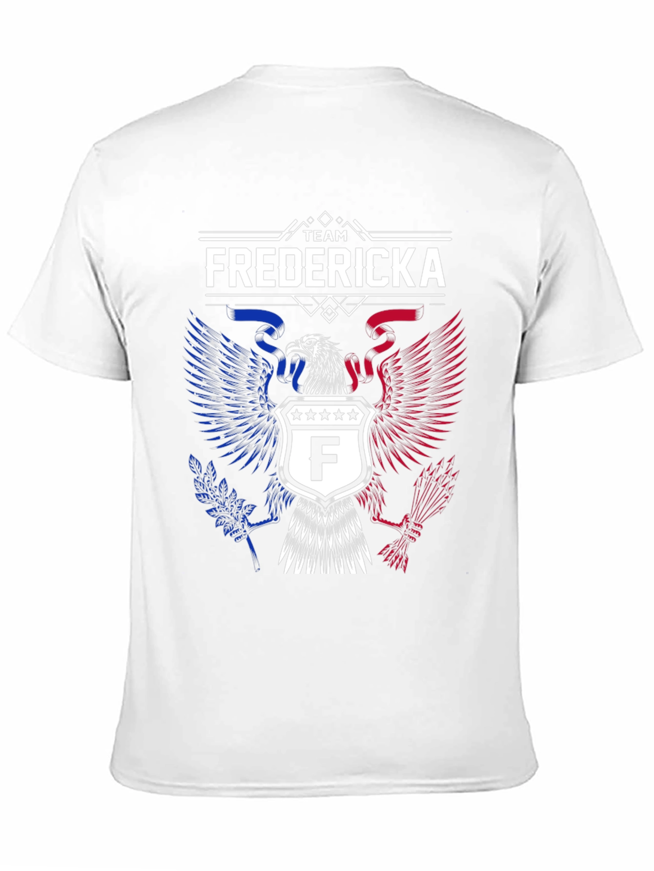 Team Fredericka Patriotic Eagle Crest T-Shirt