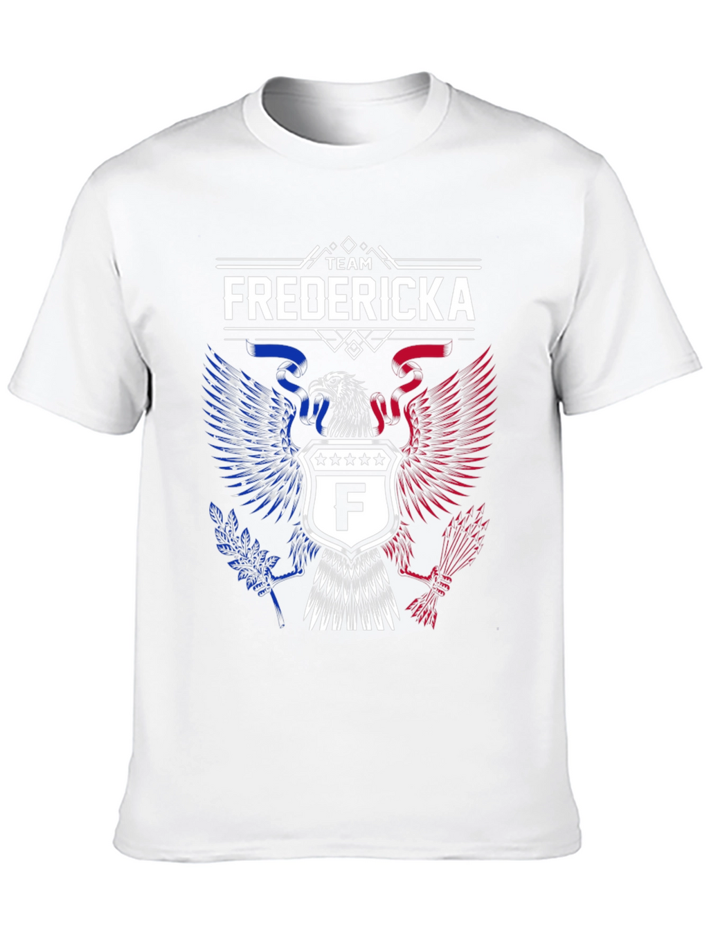 Team Fredericka Patriotic Eagle Crest T-Shirt