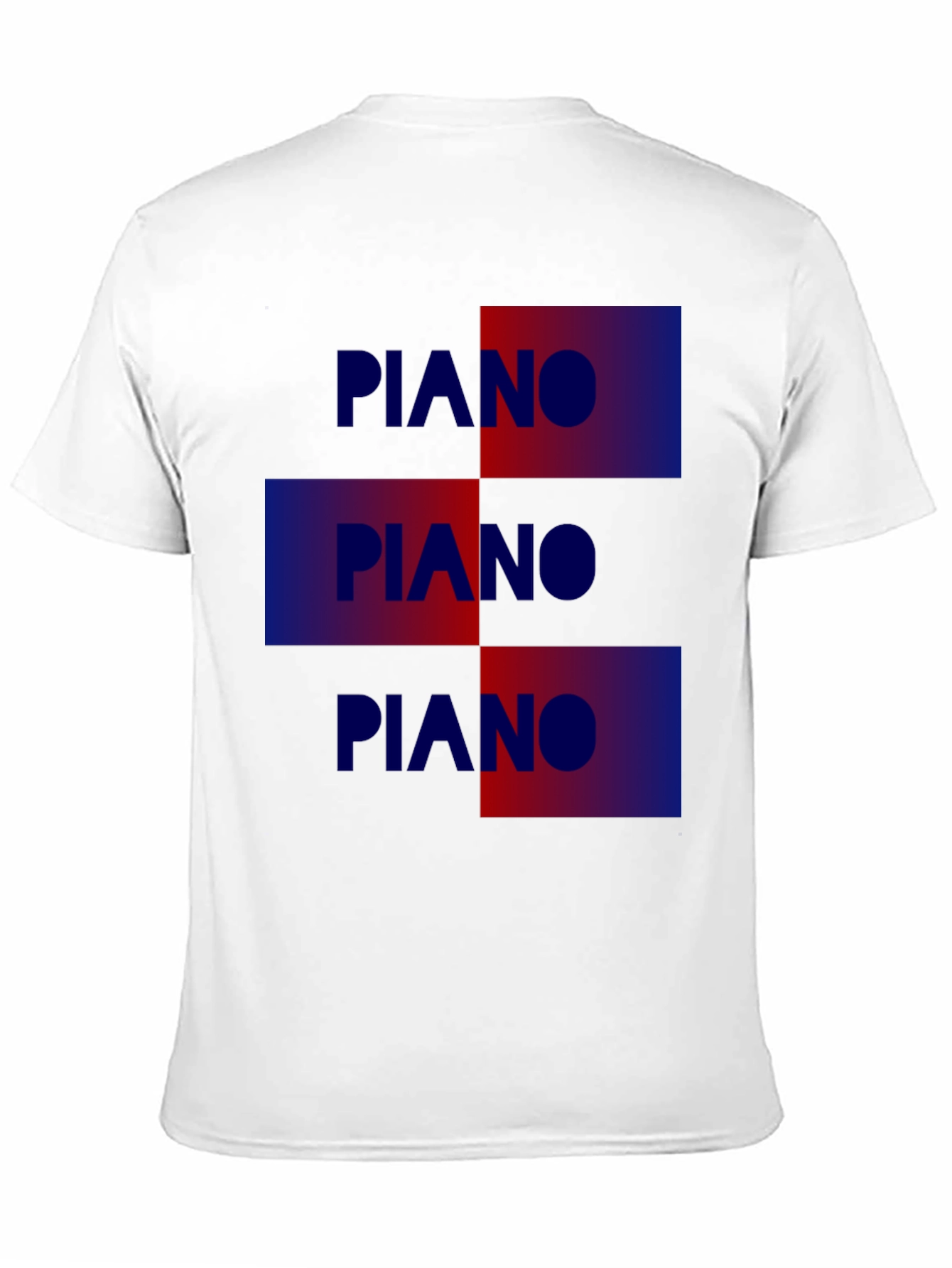 Piano Graphic Tee - Cool Music Lover T-Shirt
