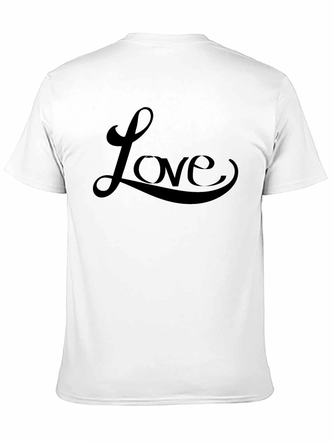 Love Graphic Tee - Stylish Black T-Shirt
