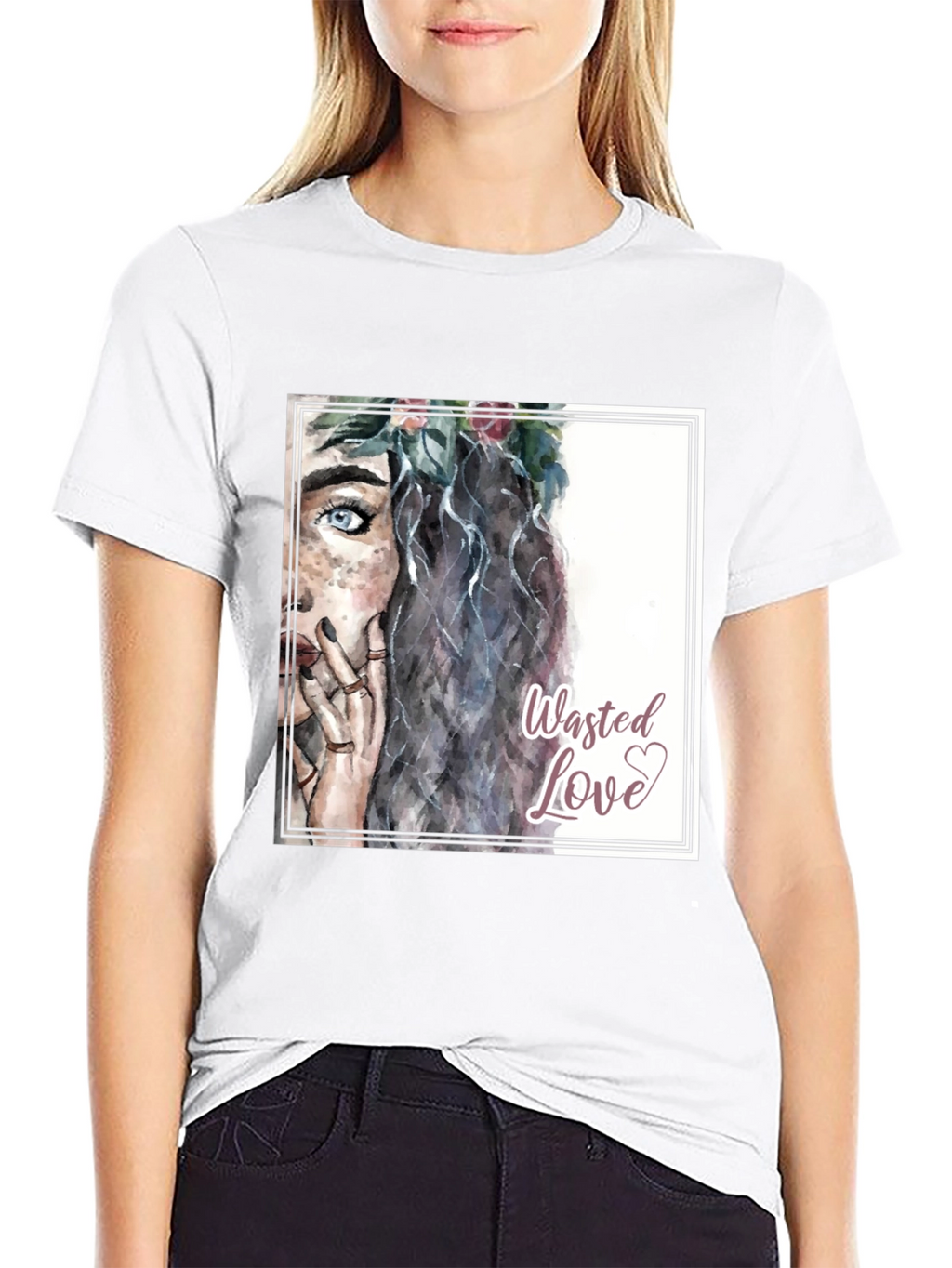 Wasted Love Graphic Tee - Stylish Unisex T-Shirt