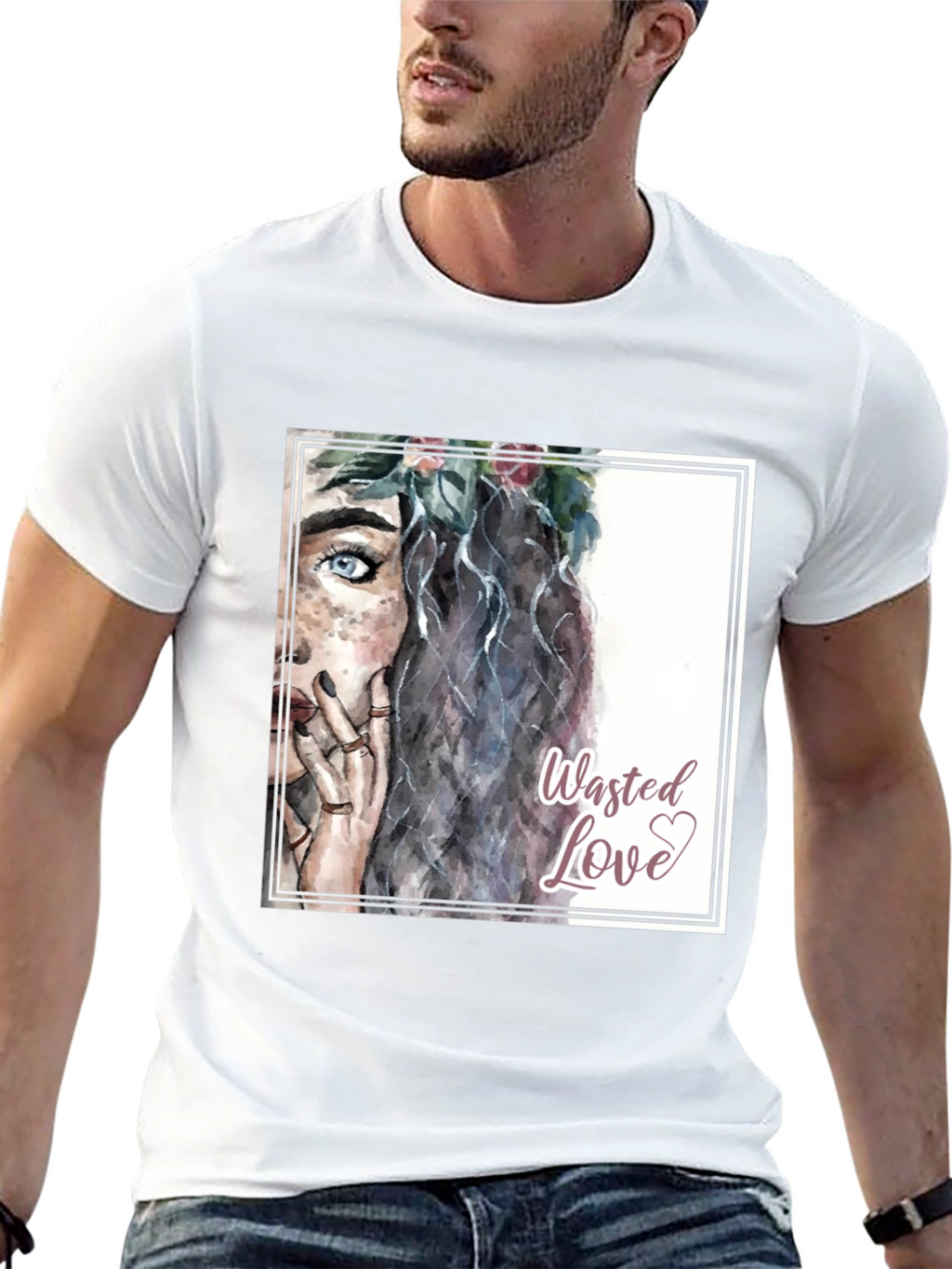 Wasted Love Graphic Tee - Stylish Unisex T-Shirt