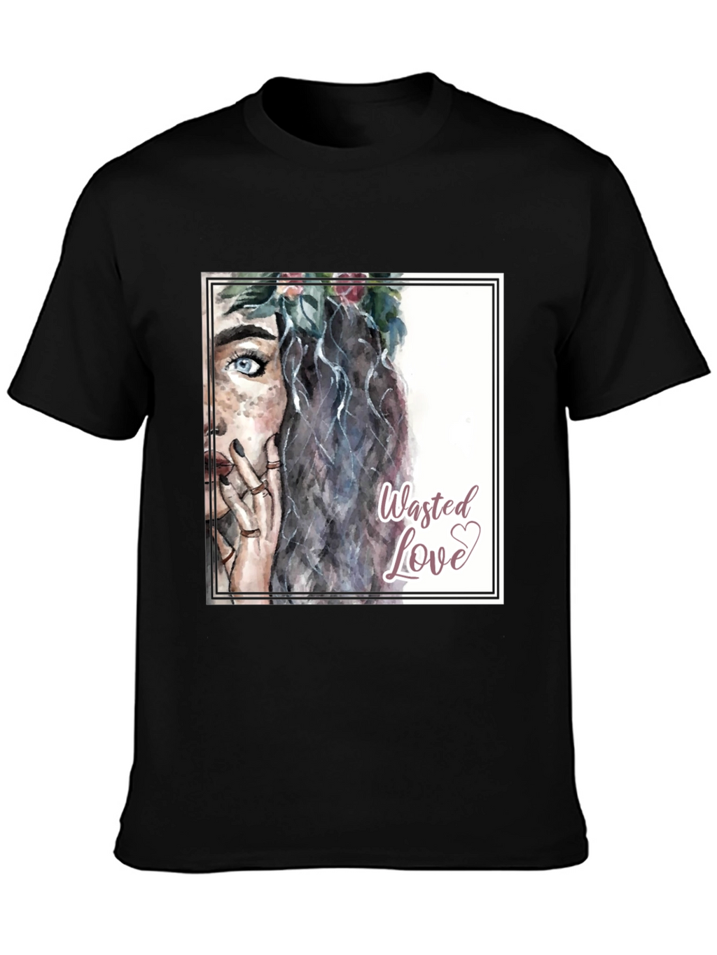 Wasted Love Graphic Tee - Stylish Unisex T-Shirt