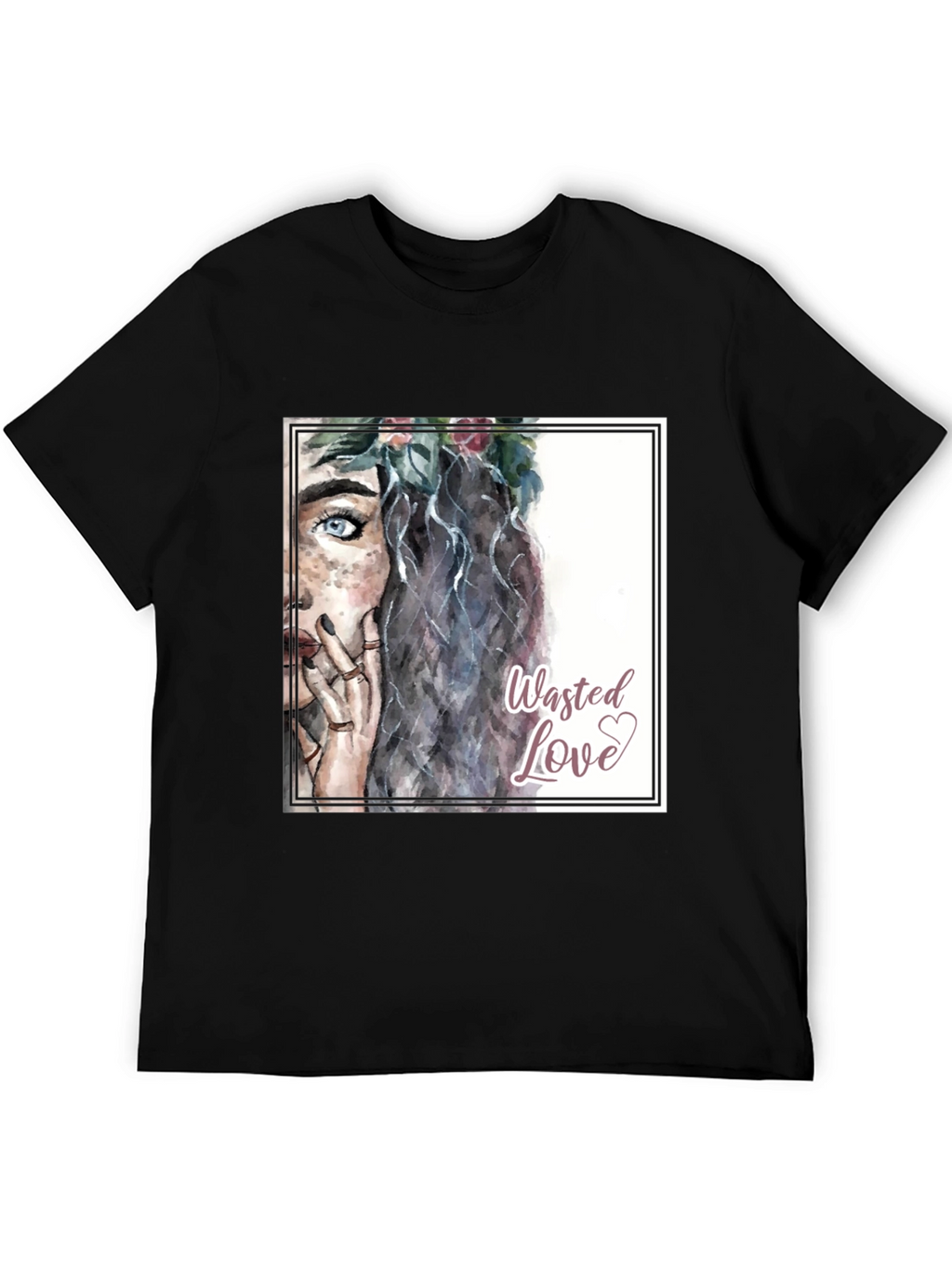 Wasted Love Graphic Tee - Stylish Unisex T-Shirt
