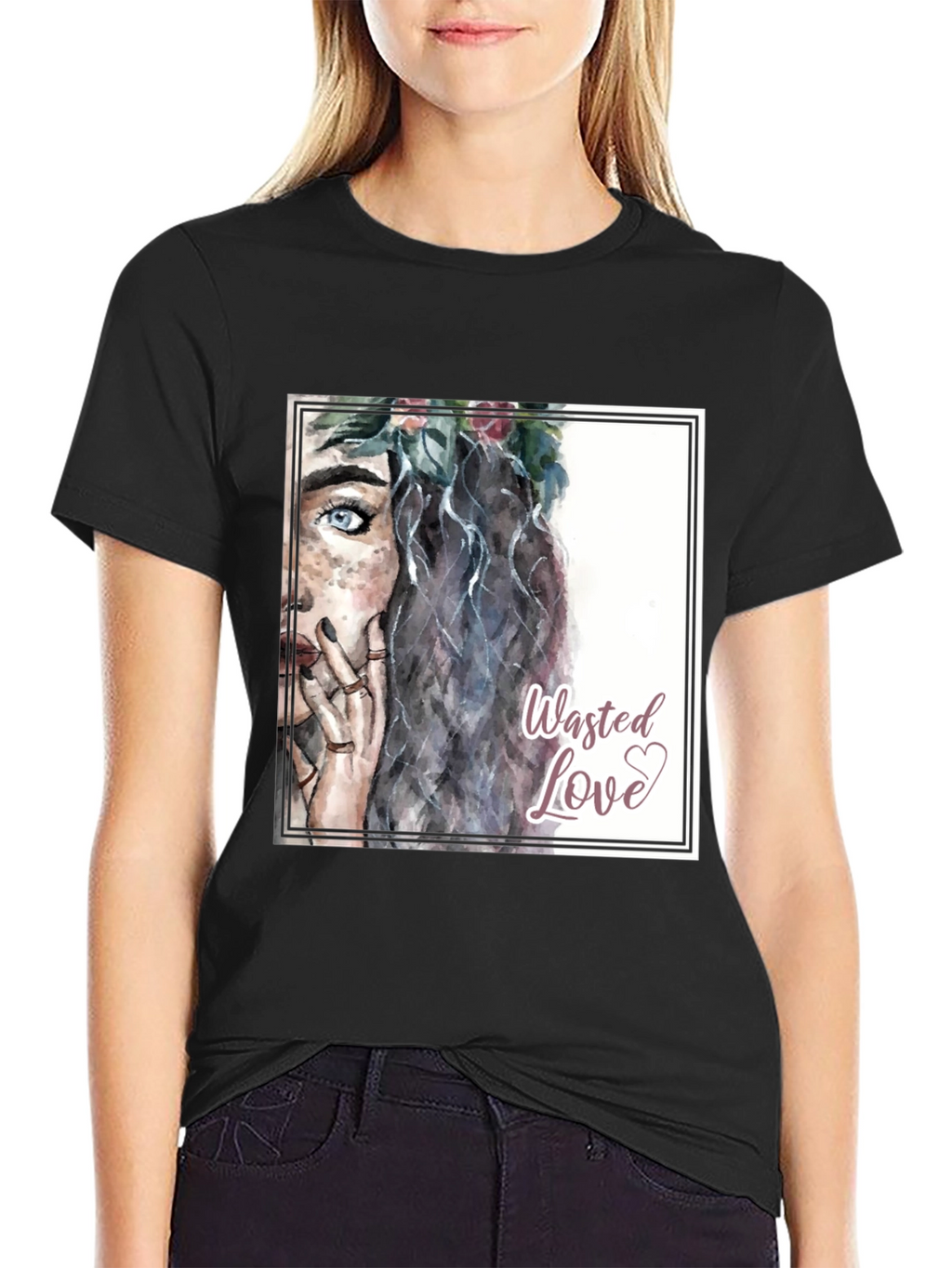 Wasted Love Graphic Tee - Stylish Unisex T-Shirt