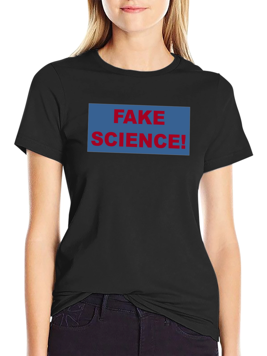 Fake Science! Graphic Tee - Black Unisex T-Shirt