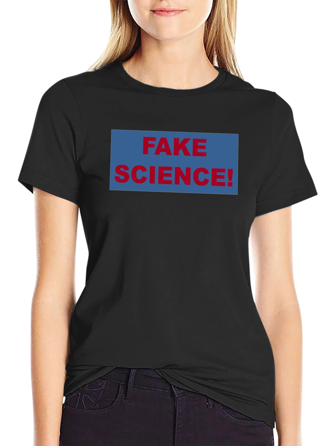 Fake Science! Graphic Tee - Black Unisex T-Shirt
