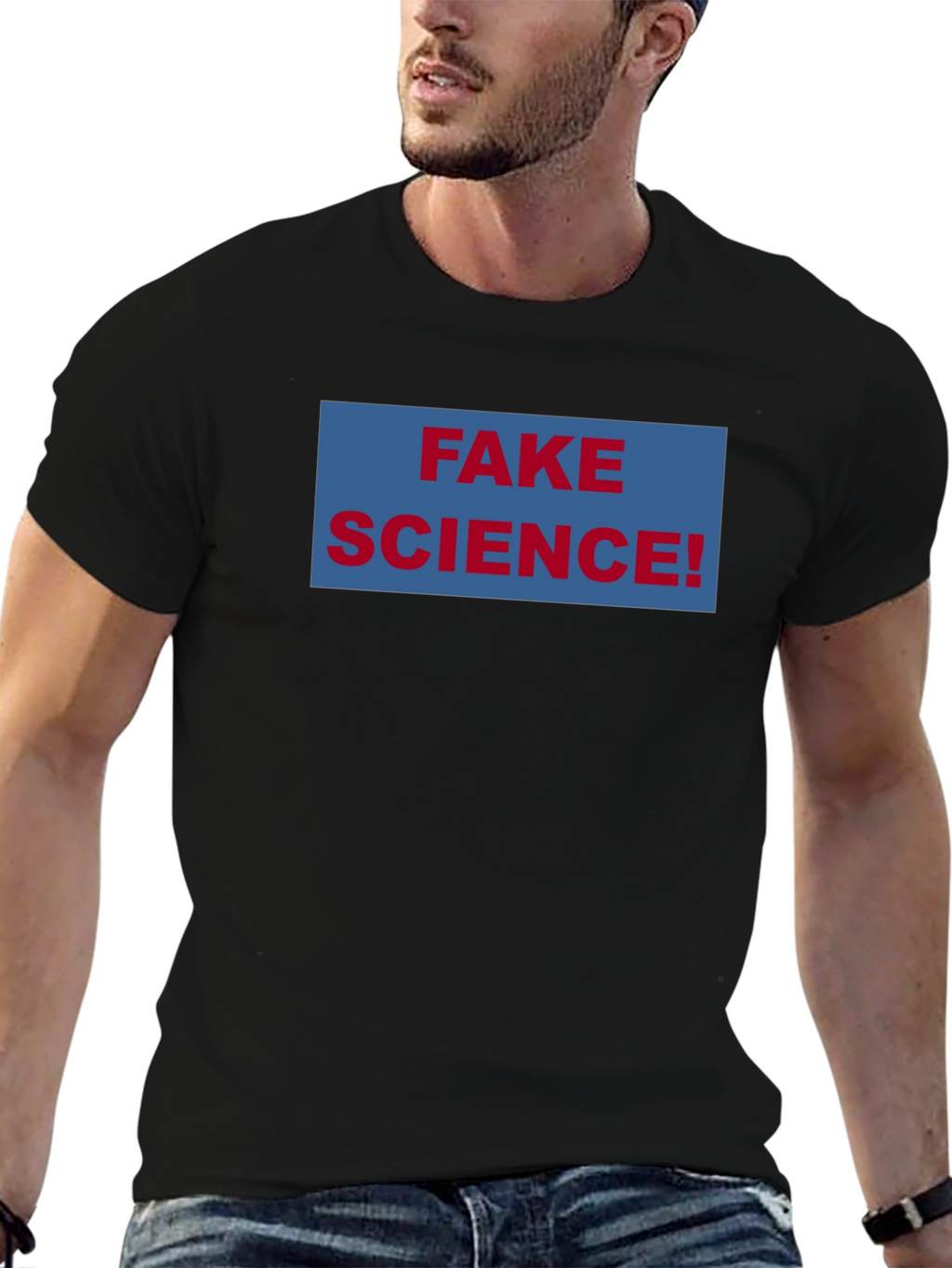 Fake Science! Graphic Tee - Black Unisex T-Shirt