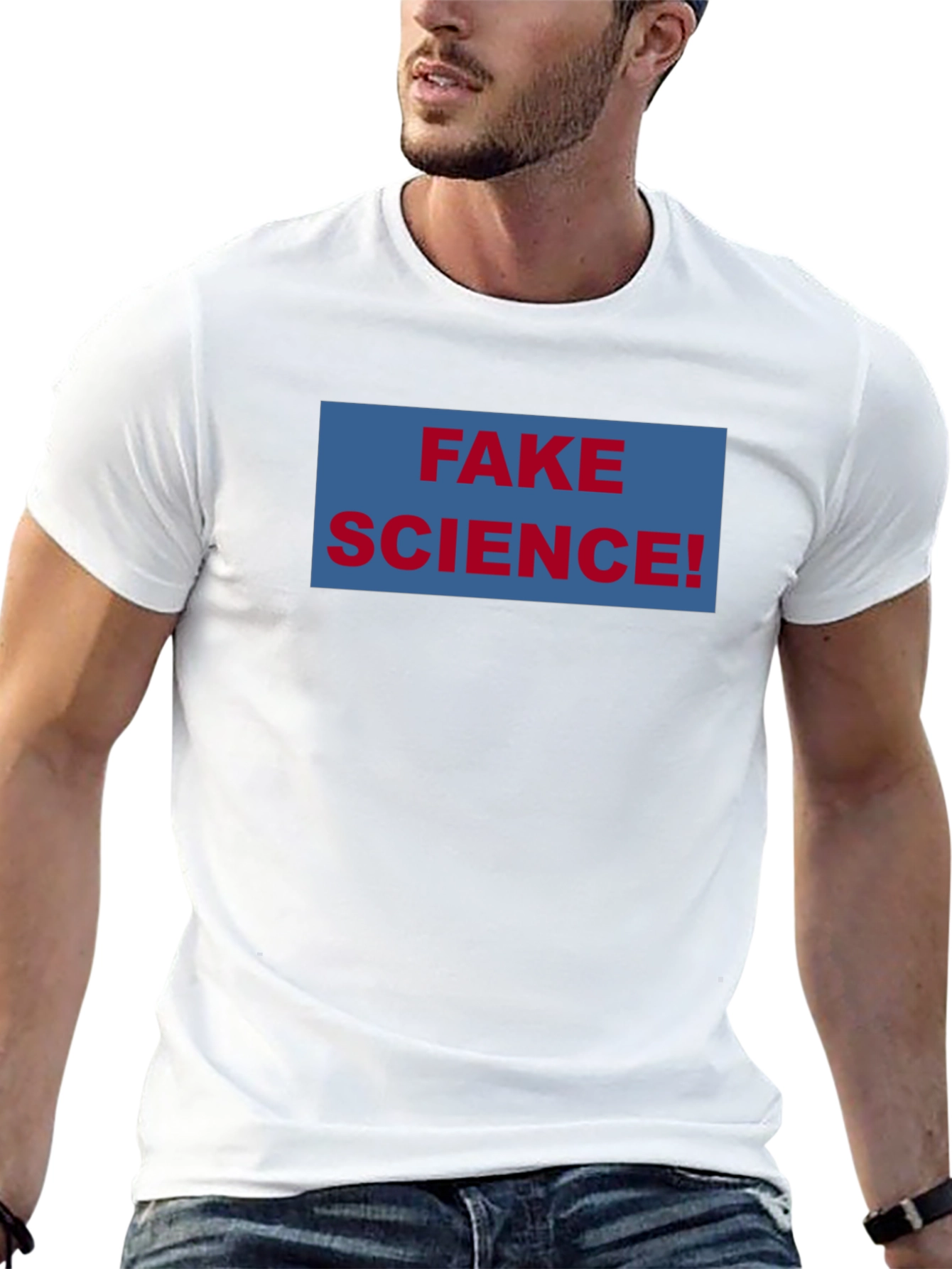 Fake Science! Graphic Tee - Black Unisex T-Shirt