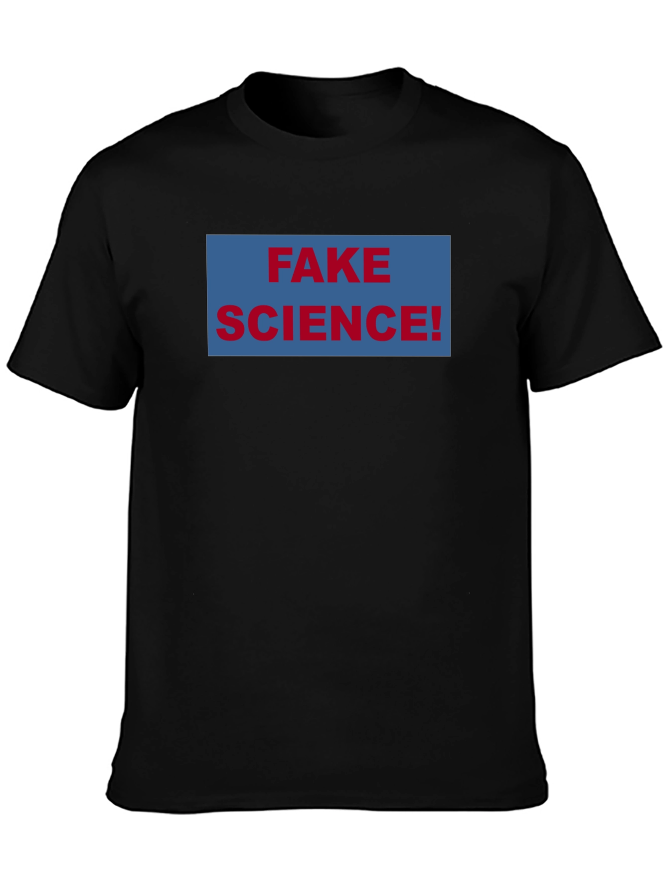 Fake Science! Graphic Tee - Black Unisex T-Shirt