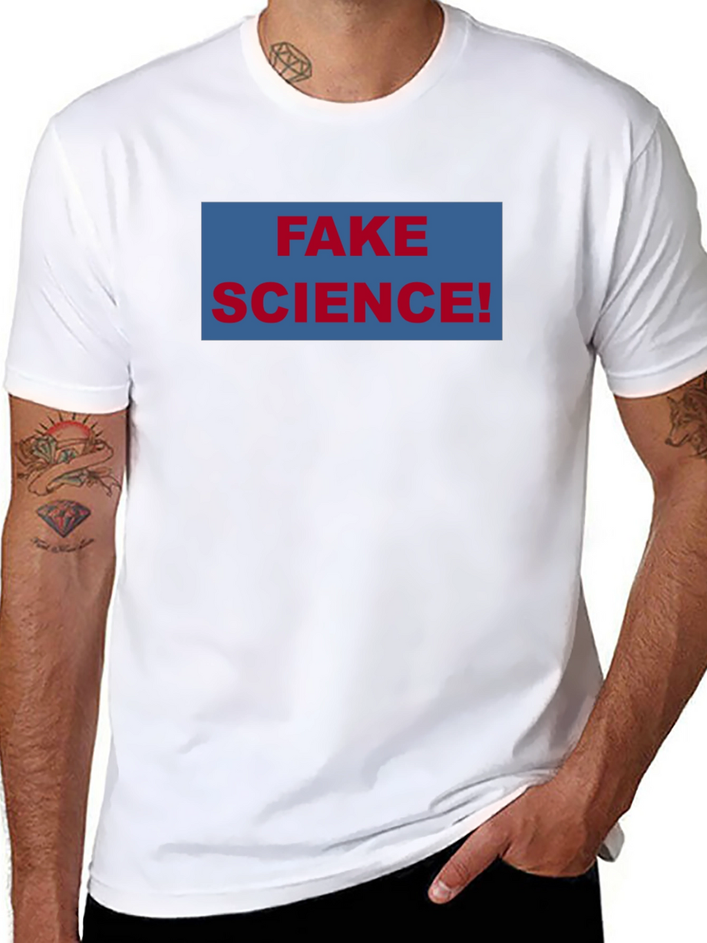 Fake Science! Graphic Tee - Black Unisex T-Shirt