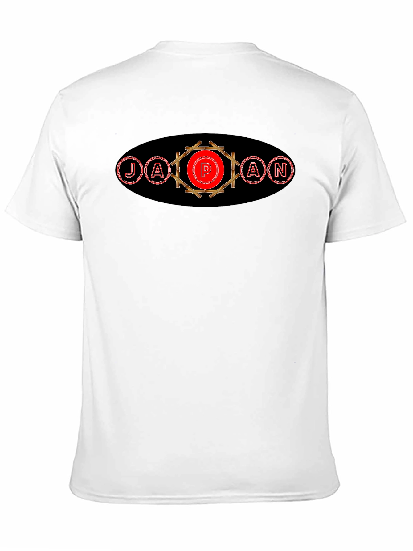 Japan Design Black T-Shirt