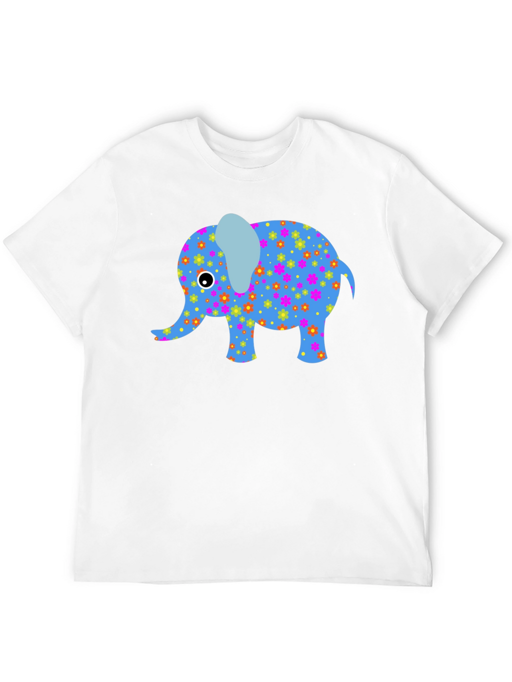 Elephant Graphic Tee - Black