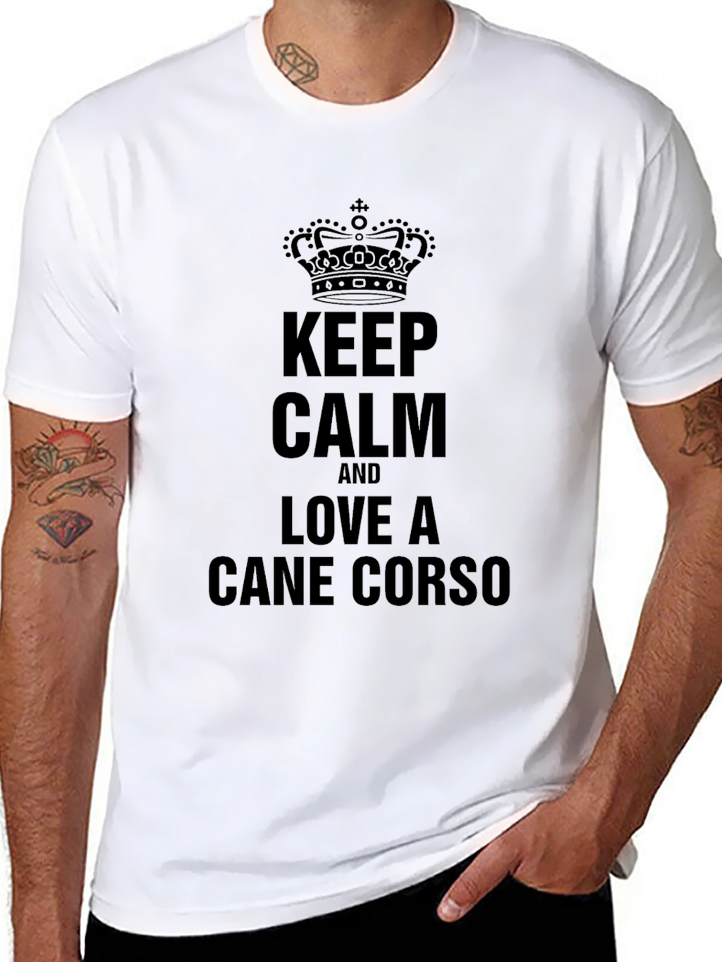 Keep Calm Love Cane Corso T-Shirt
