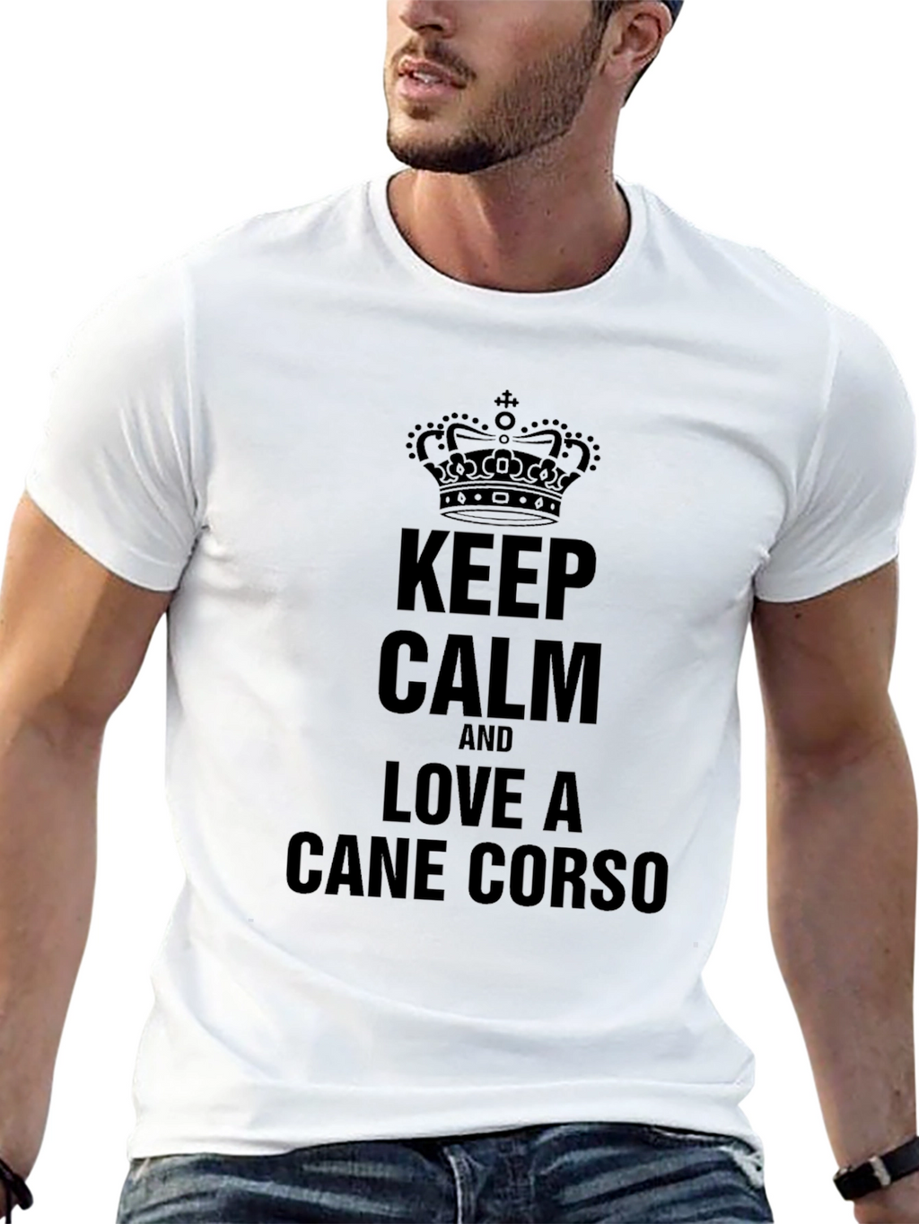 Keep Calm Love Cane Corso T-Shirt