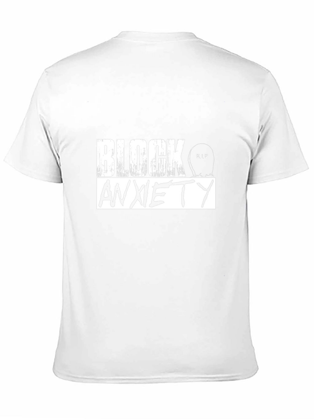 Block Anxiety Graphic T-Shirt - Unisex Cotton Tee