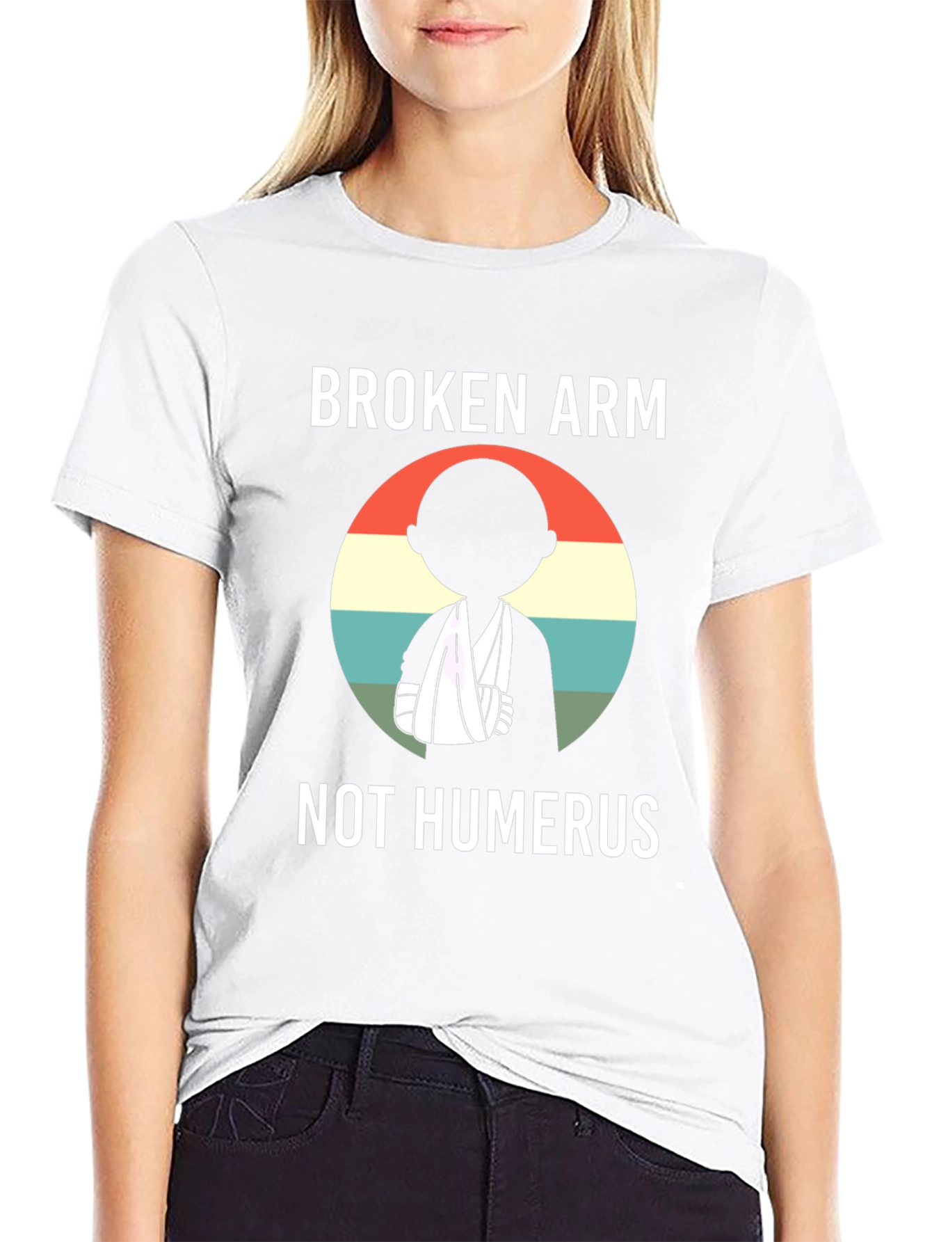 Broken Arm Humor T-Shirt