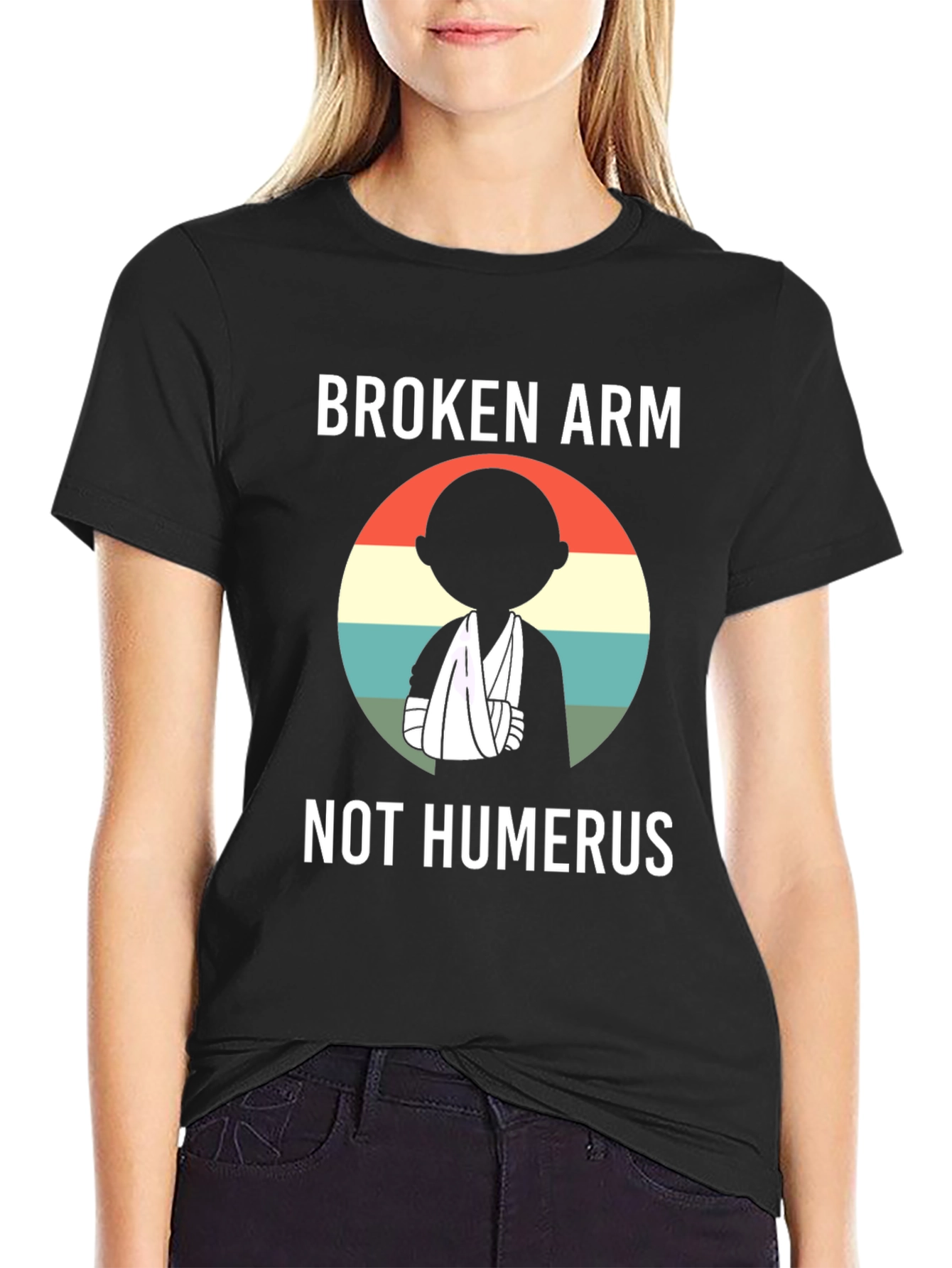 Broken Arm Humor T-Shirt