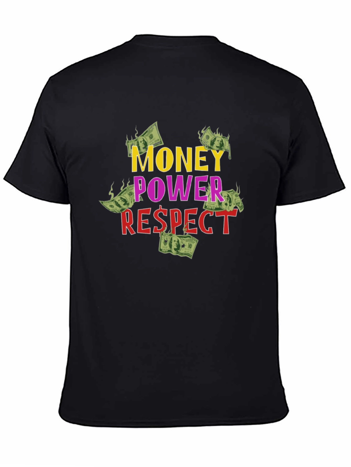Money Power Respect Graphic T-Shirt