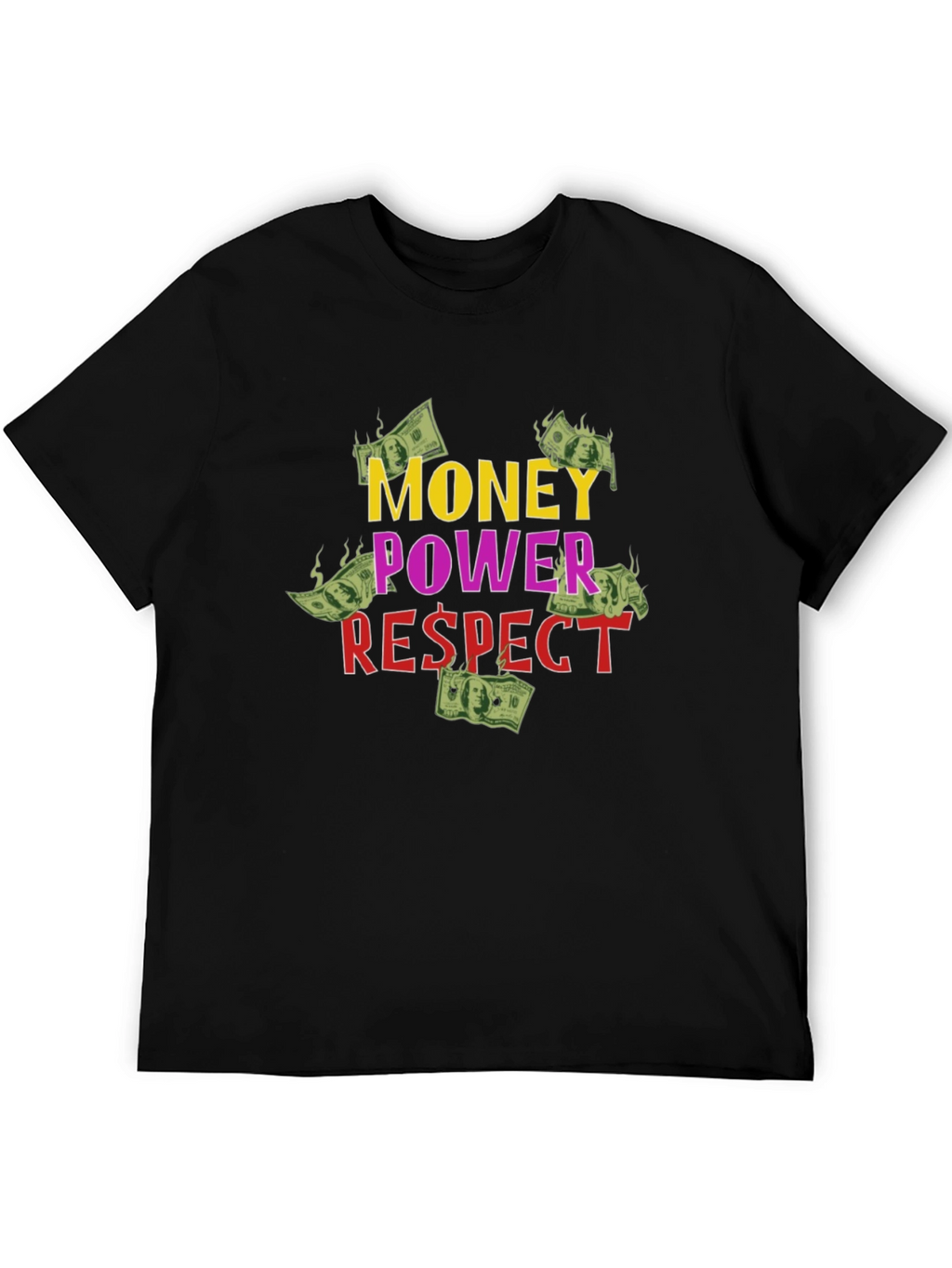 Money Power Respect Graphic T-Shirt