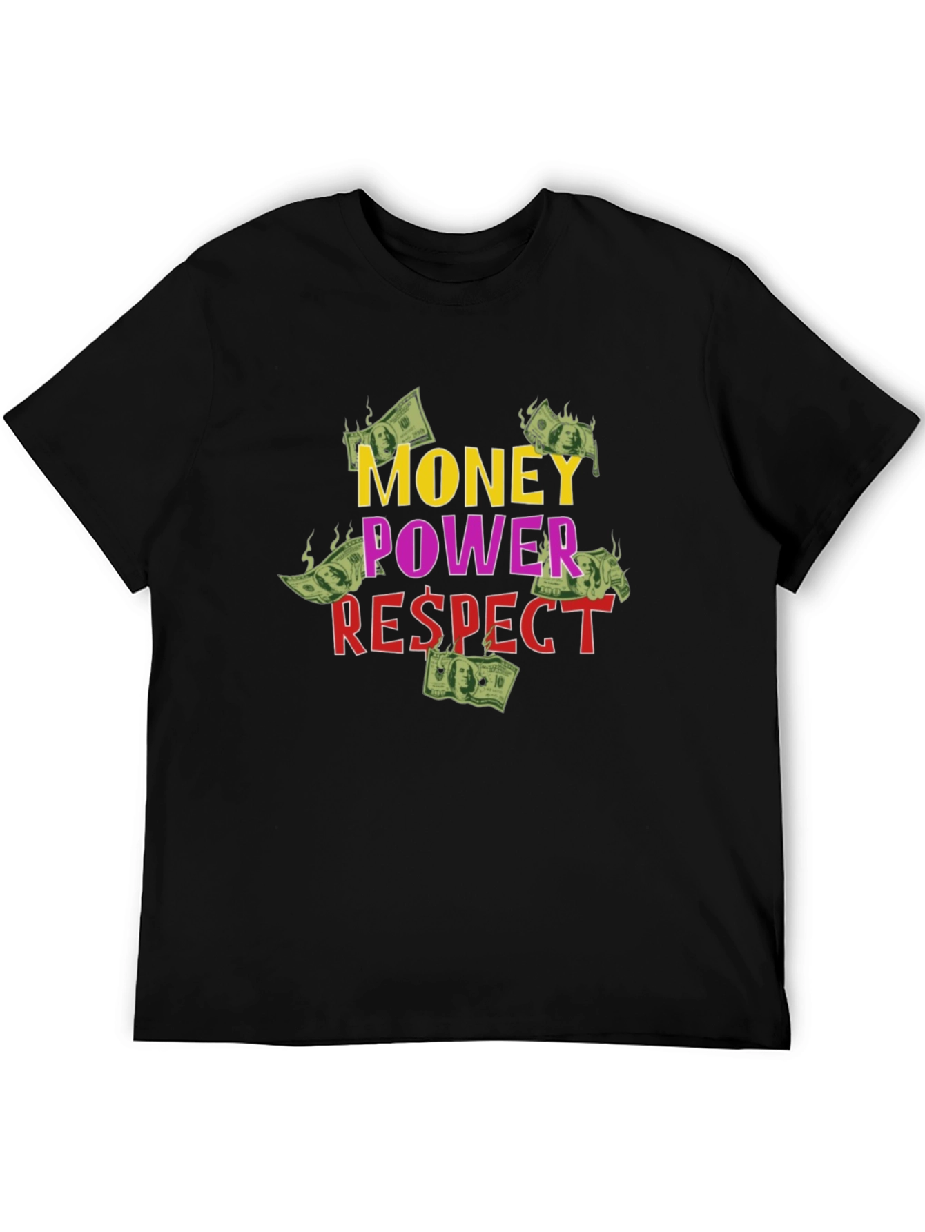 Money Power Respect Graphic T-Shirt
