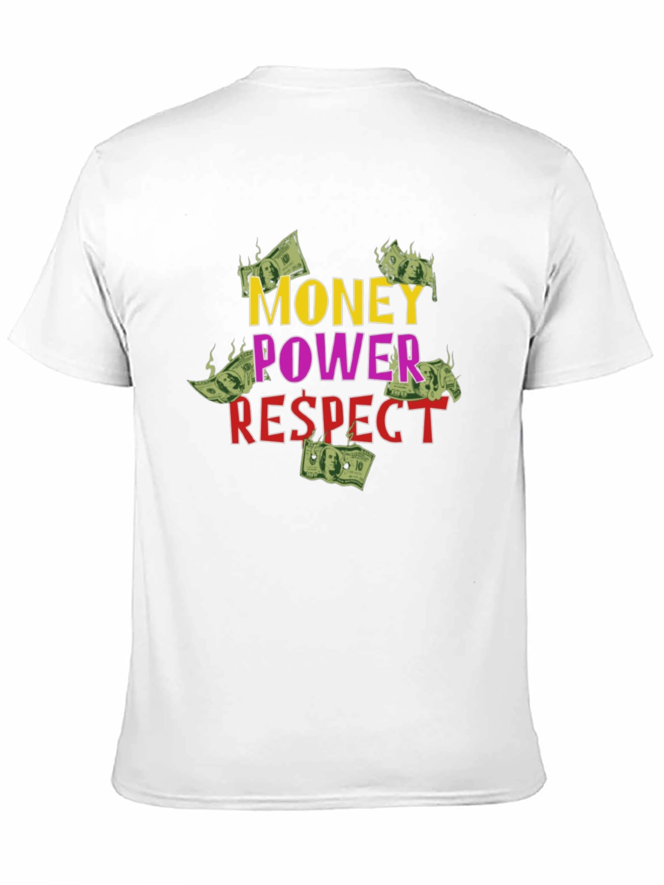 Money Power Respect Graphic T-Shirt