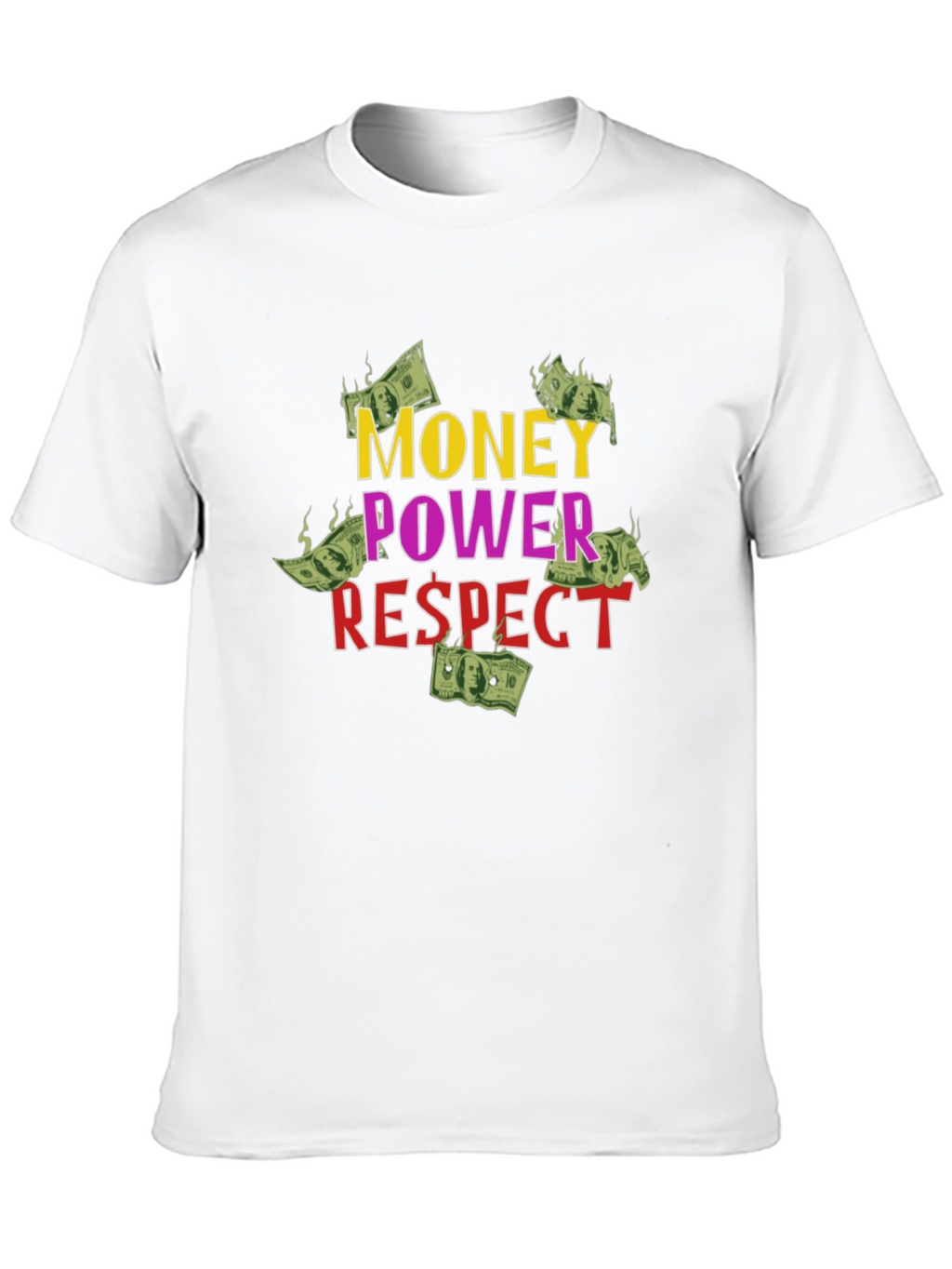 Money Power Respect Graphic T-Shirt