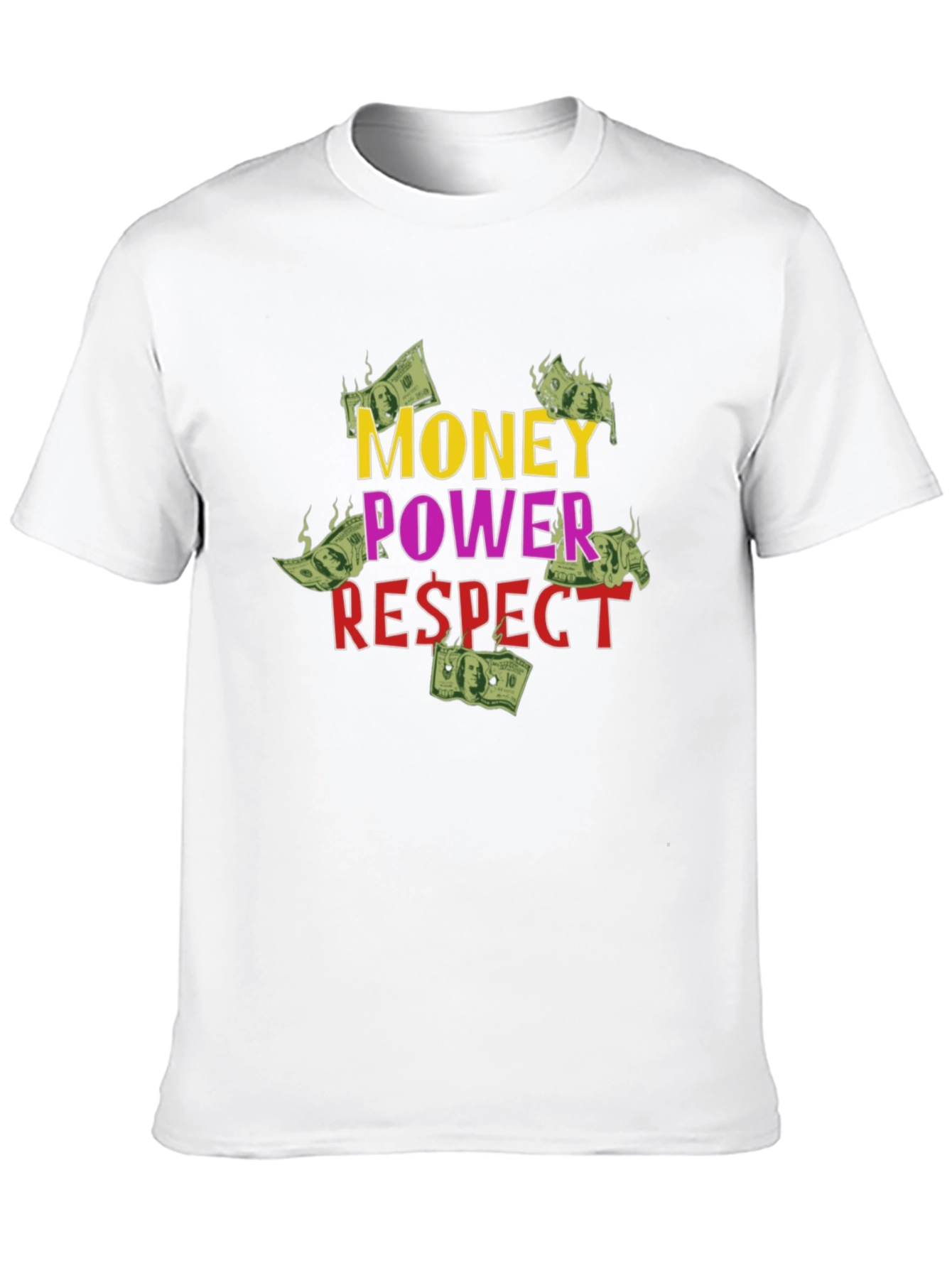 Money Power Respect Graphic T-Shirt