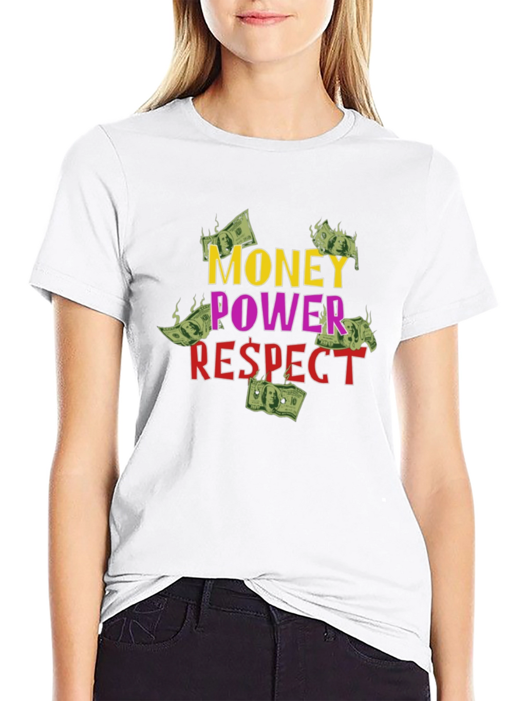 Money Power Respect Graphic T-Shirt