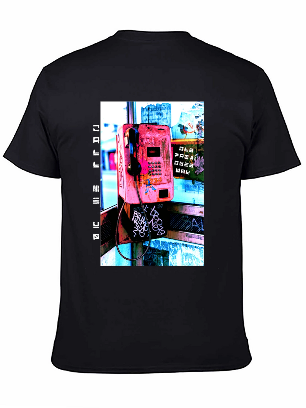 Retro Phone Booth Graphic Tee