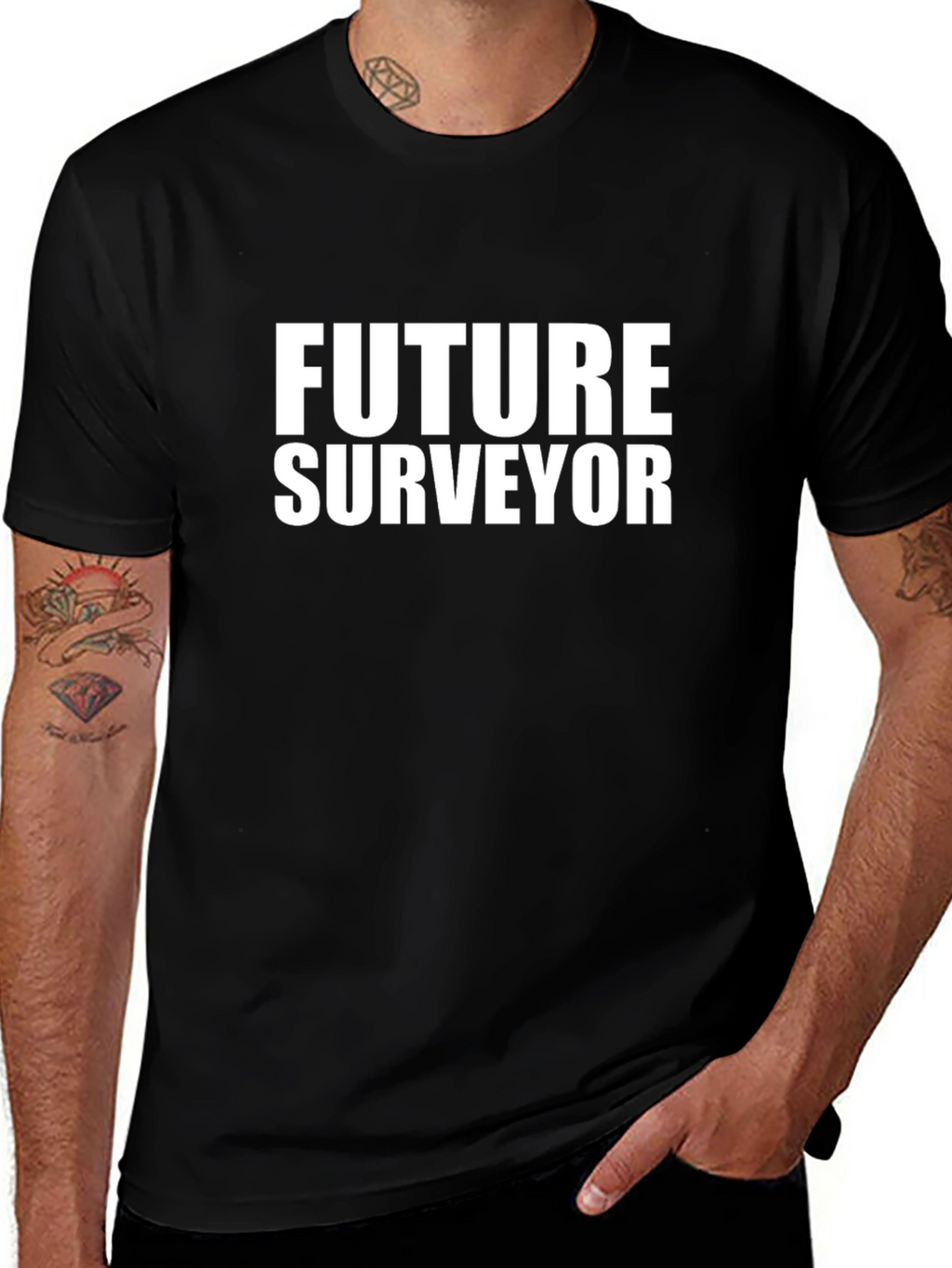 Future Surveyor Black T-Shirt