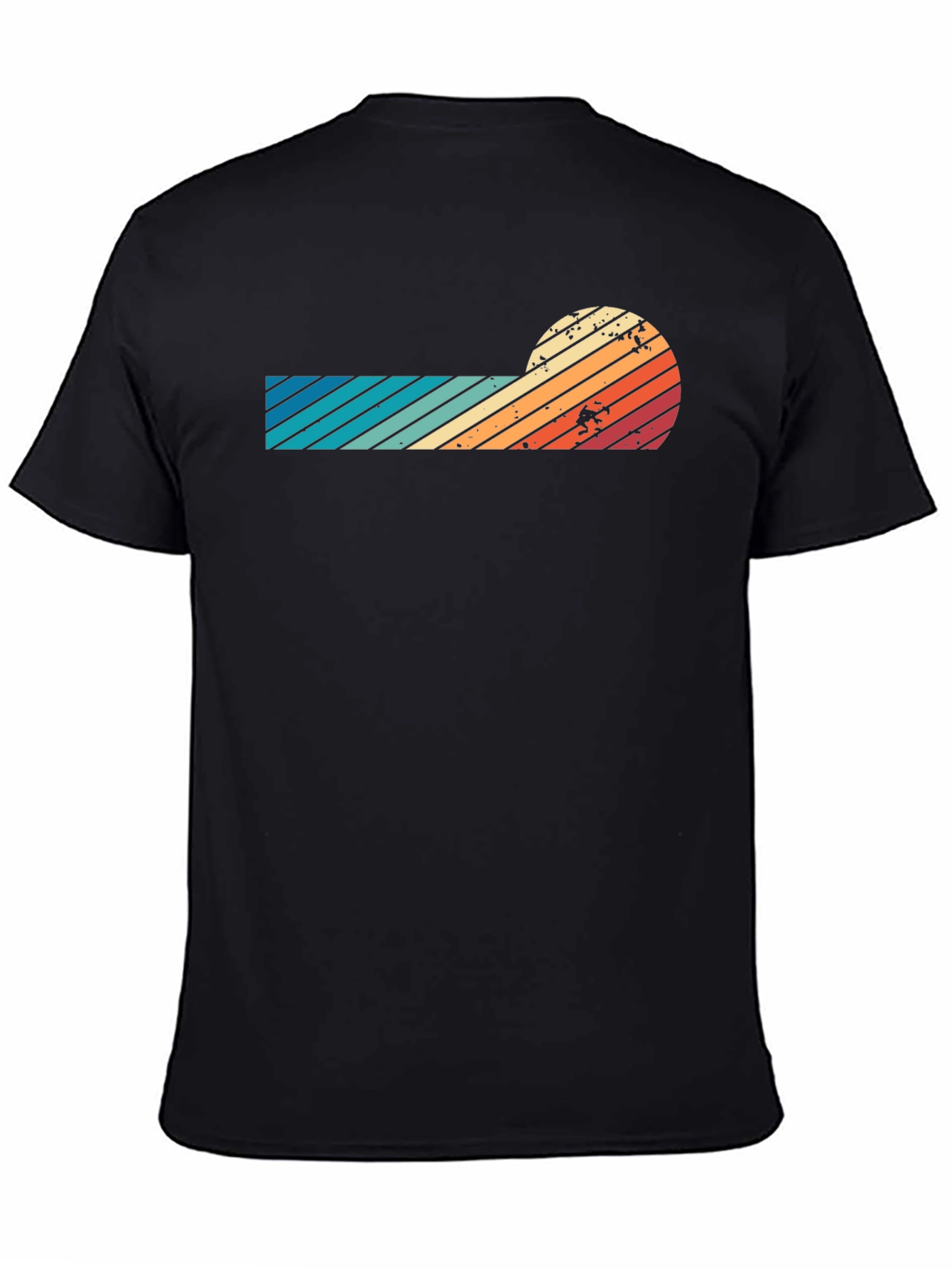 Retro Sunset Graphic Tee - Cool Vintage Style