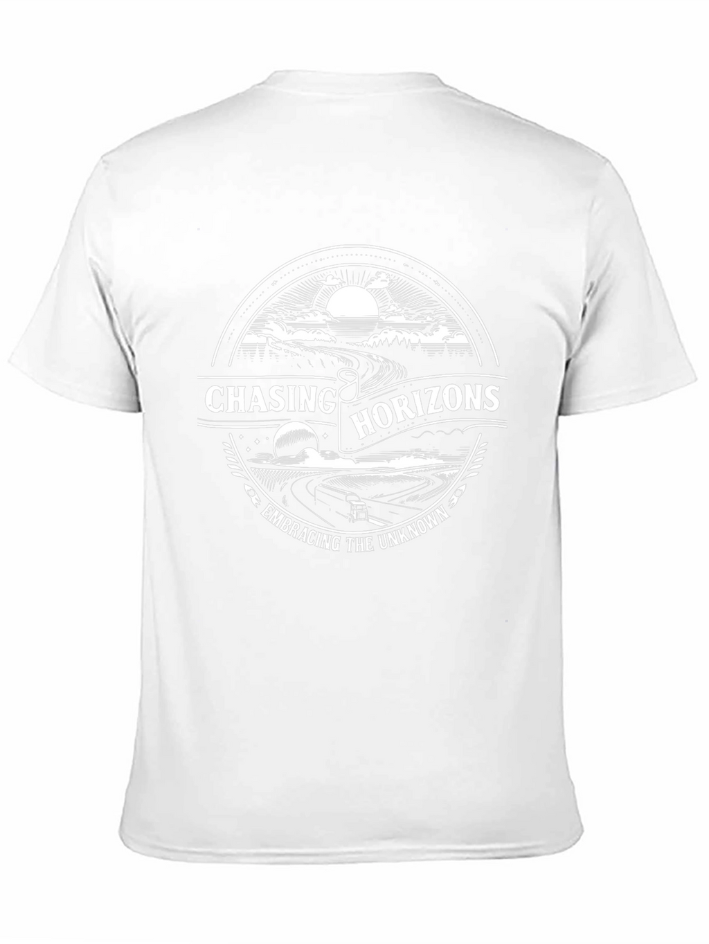 Chasing Horizons Graphic T-Shirt - Embrace the Unknown