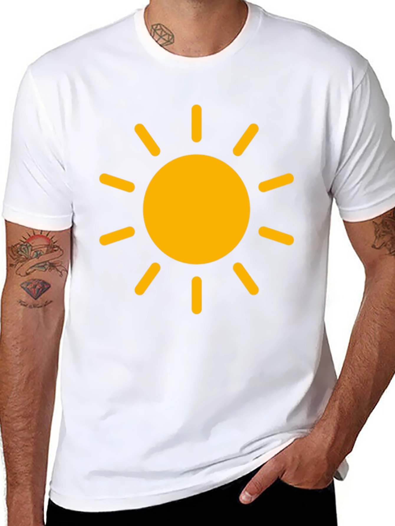 Sunny Day Black T-Shirt