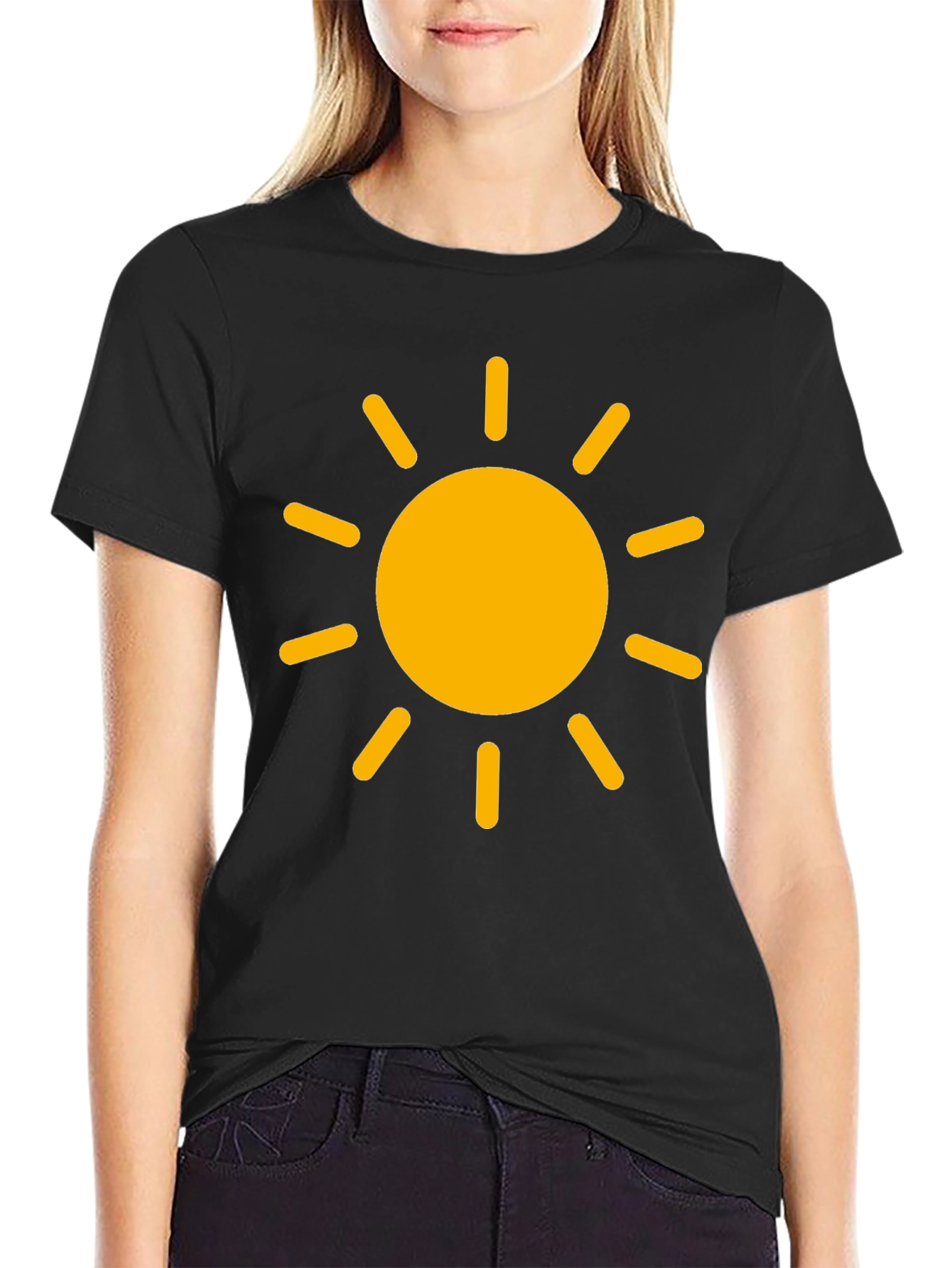 Sunny Day Black T-Shirt